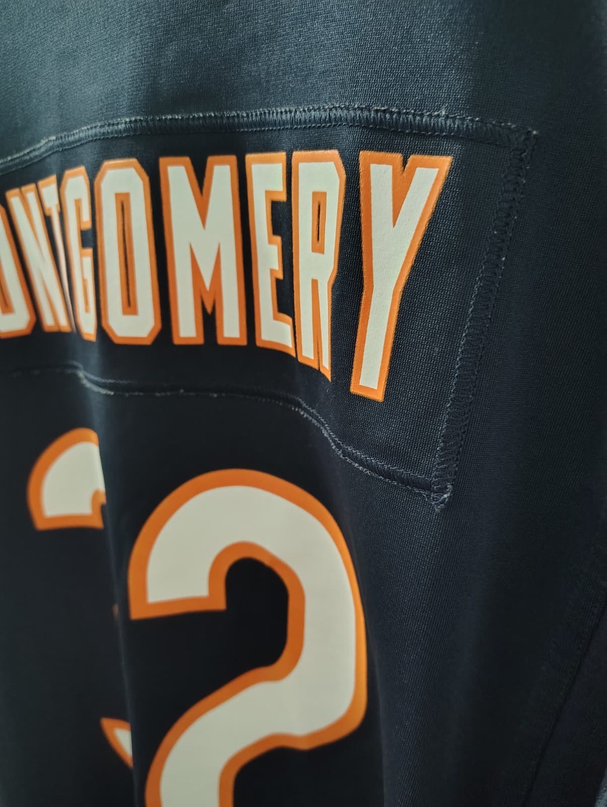 Chicago Bears Home Game Jersey for Men Size XL - Blue, Montgomery #32 - Thumbnail 6