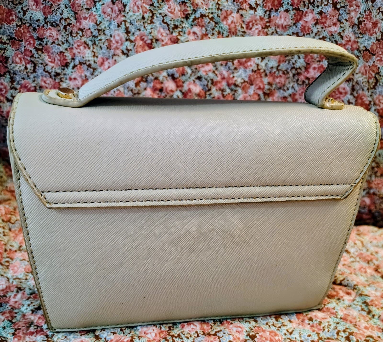 Steve Madden Crossbody Bag, Beige, Gulf Lettering, - Thumbnail 5