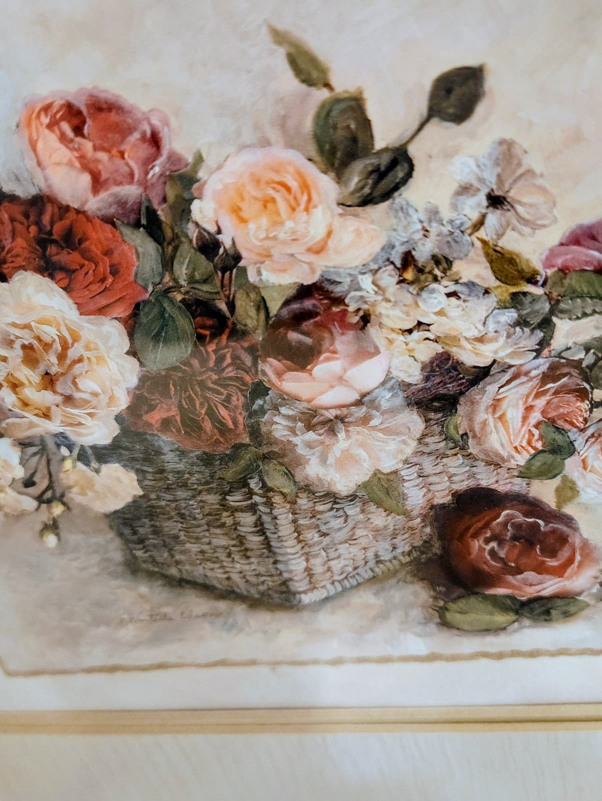 Gold Framed C. Winterle Olson Watercolor Reprint 17x14 - Thumbnail 9