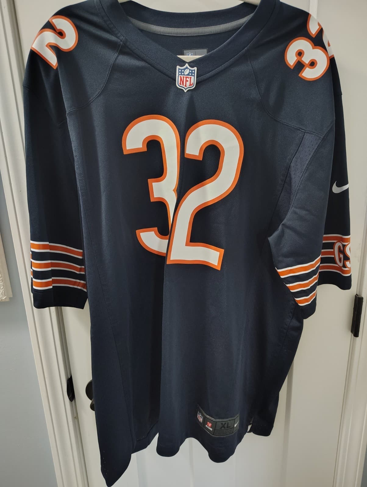 Chicago Bears Home Game Jersey for Men Size XL - Blue, Montgomery #32 - Thumbnail 3