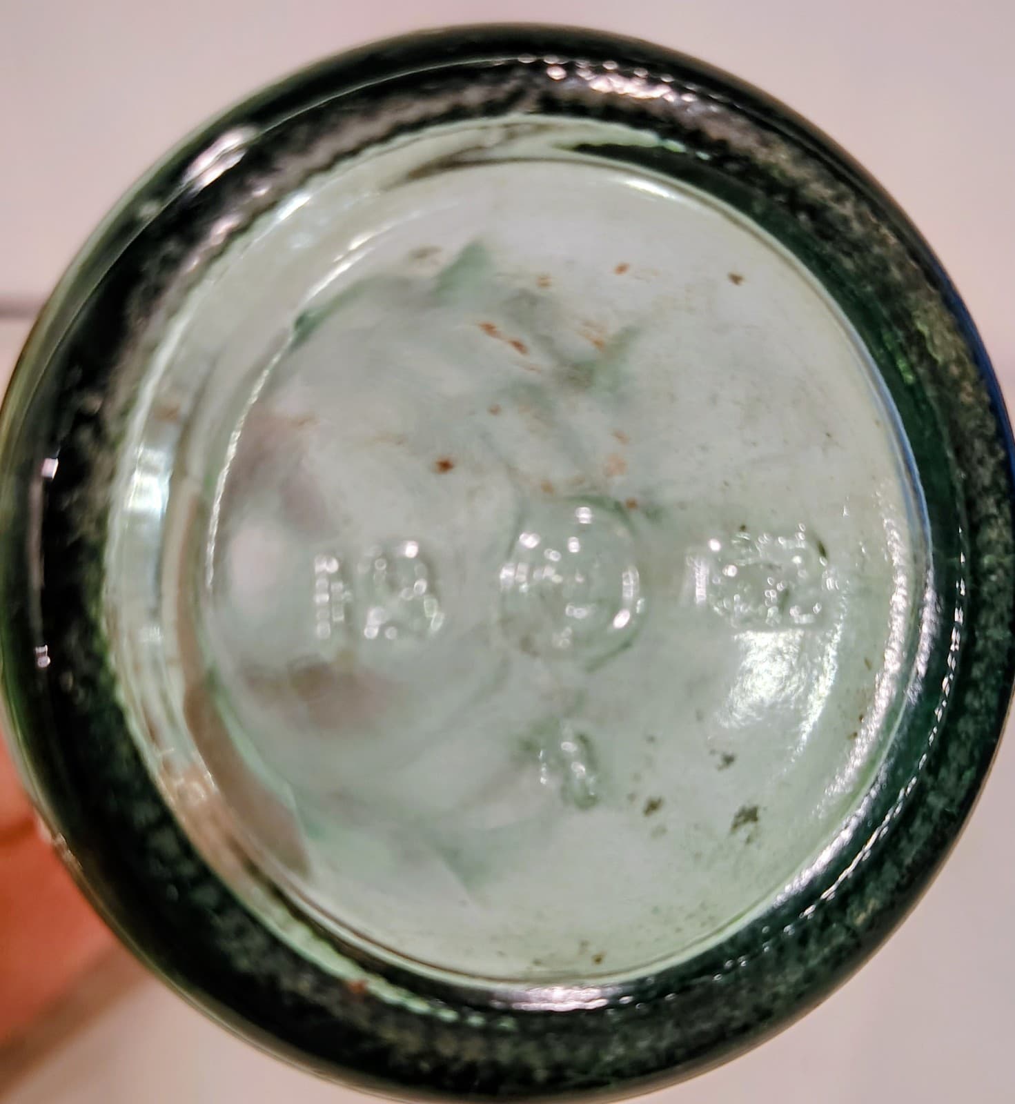 Vintage 1962 Coca Cola Green Glass Bottle - Thumbnail 3