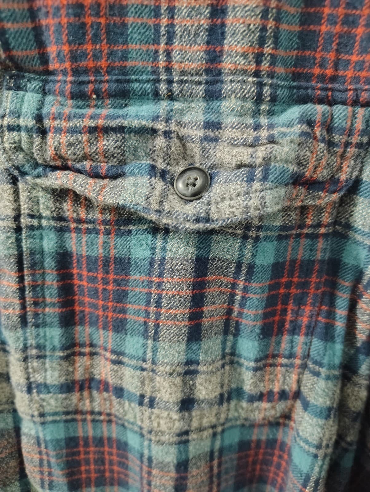 Sonoma Mens Flannel Shirt, XL - Thumbnail 5