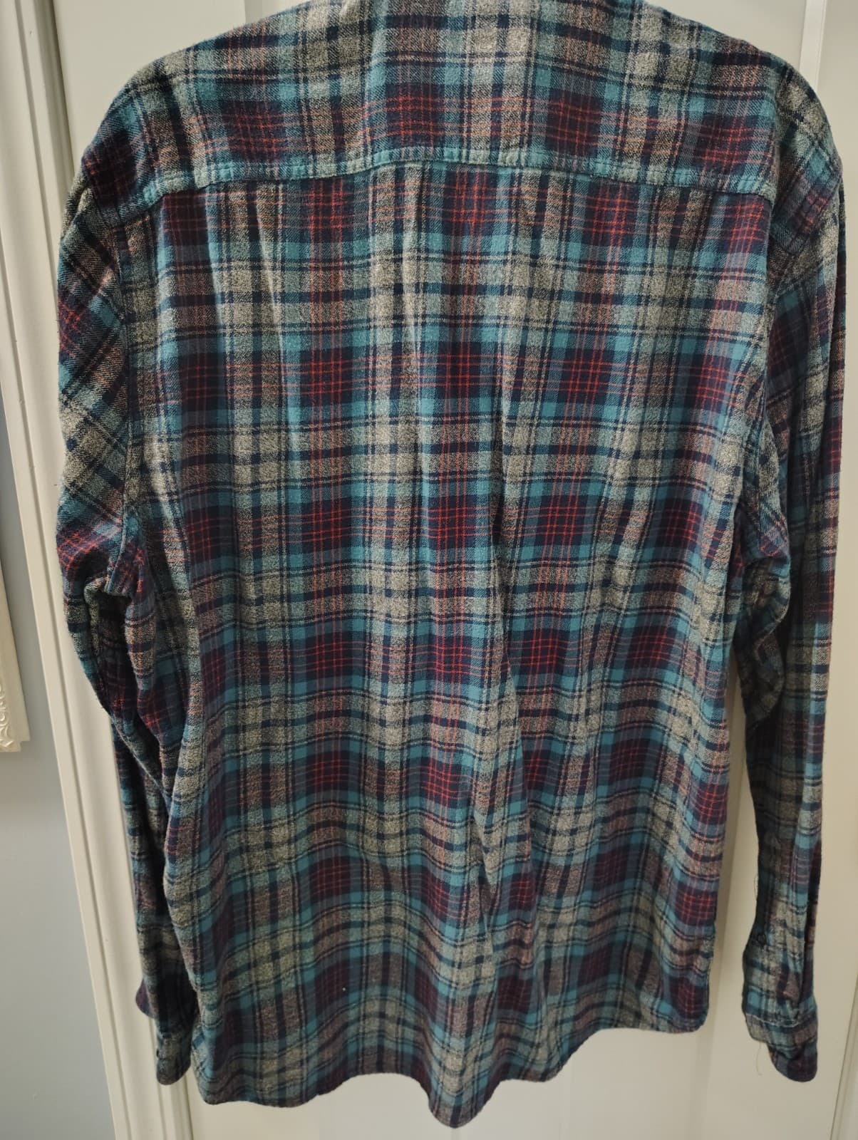 Sonoma Mens Flannel Shirt, XL - Thumbnail 7