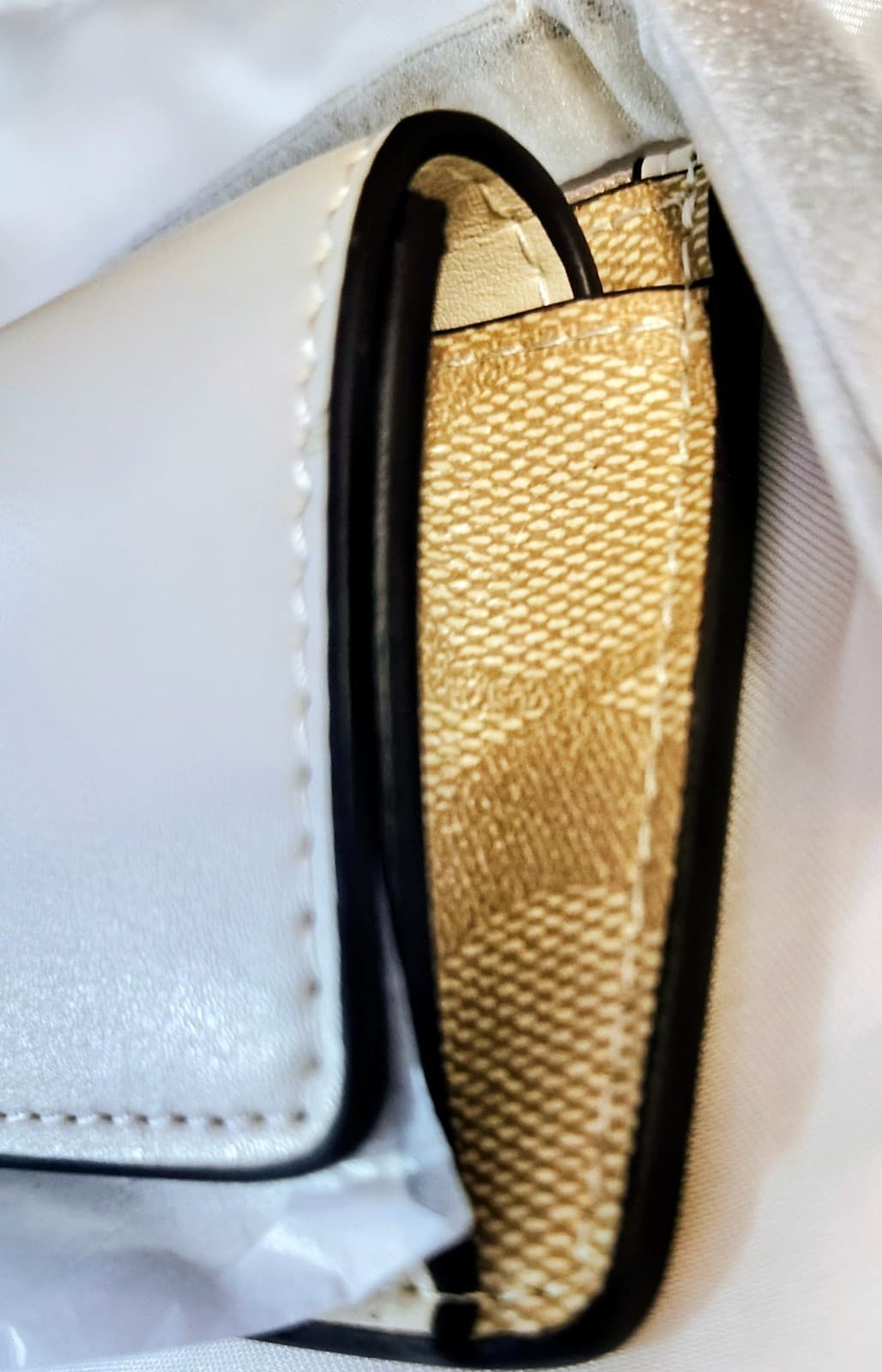 Coach Trifold Wallet NIB White Logo - Thumbnail 5