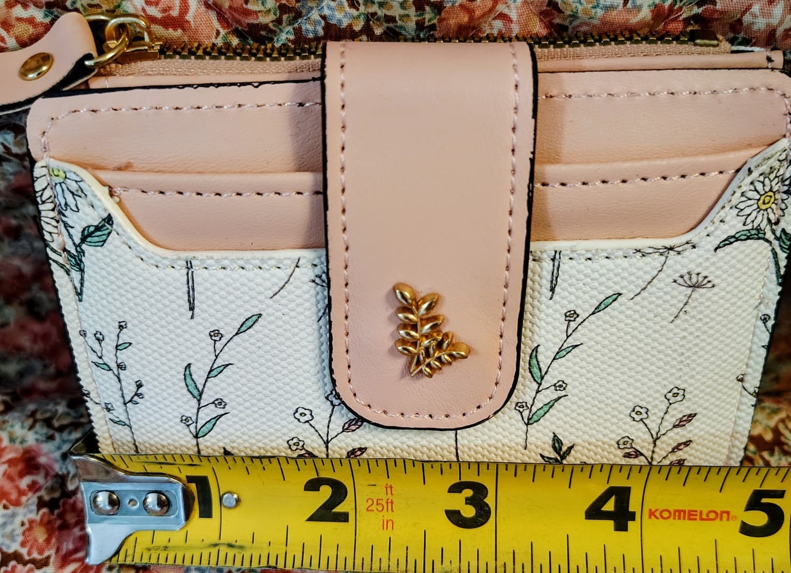 NWOT Floral Bifold Wallet RFID Blocking - Thumbnail 10