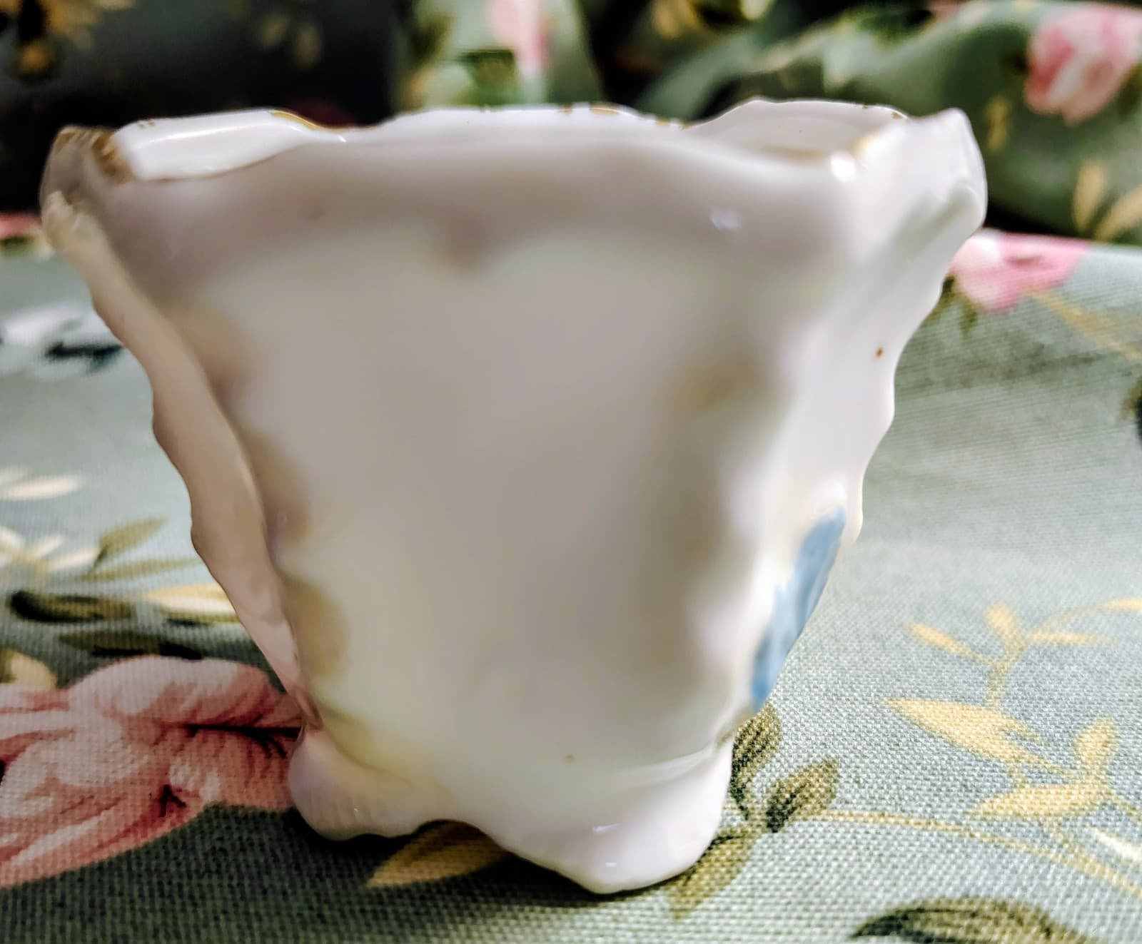 Antique Victorian Delicate Porcelain China Cup 1890's, Stamp 639 - Thumbnail 2