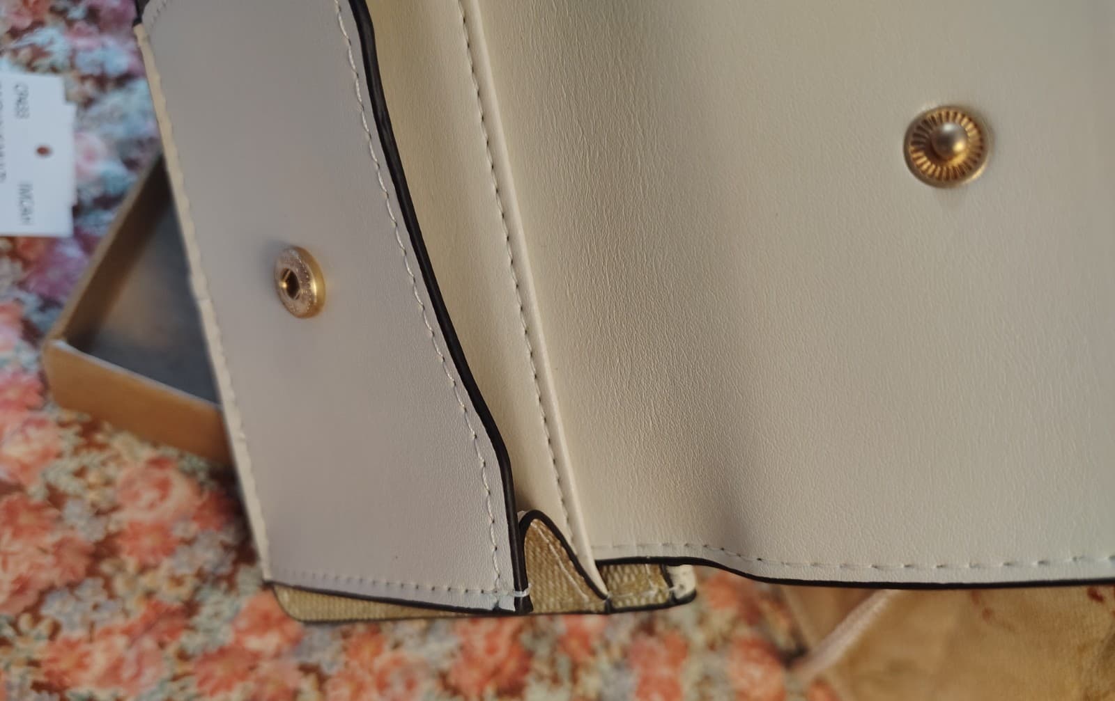 Coach Trifold Wallet NIB White Logo - Thumbnail 11