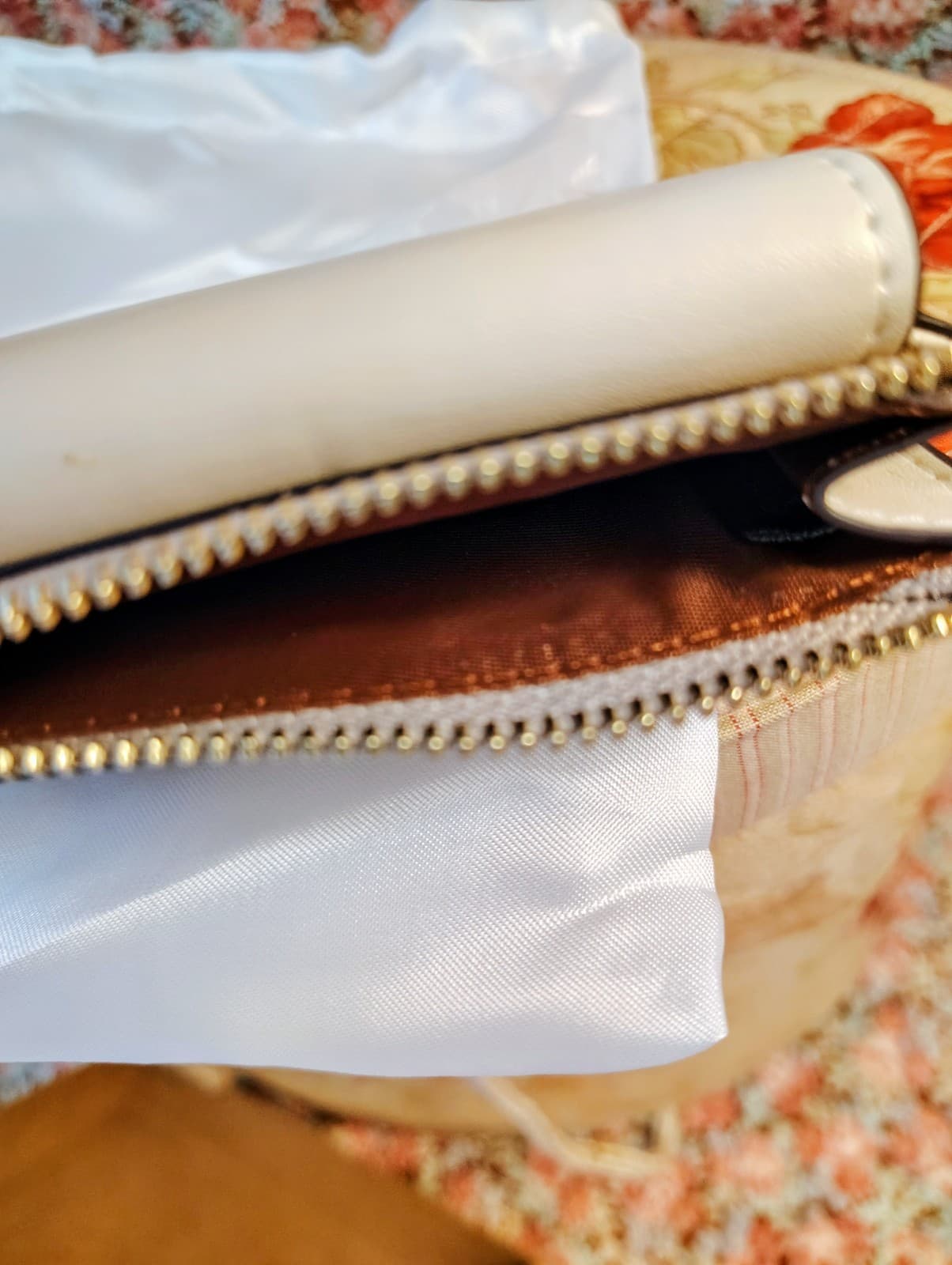Coach Trifold Wallet NIB White Logo - Thumbnail 9