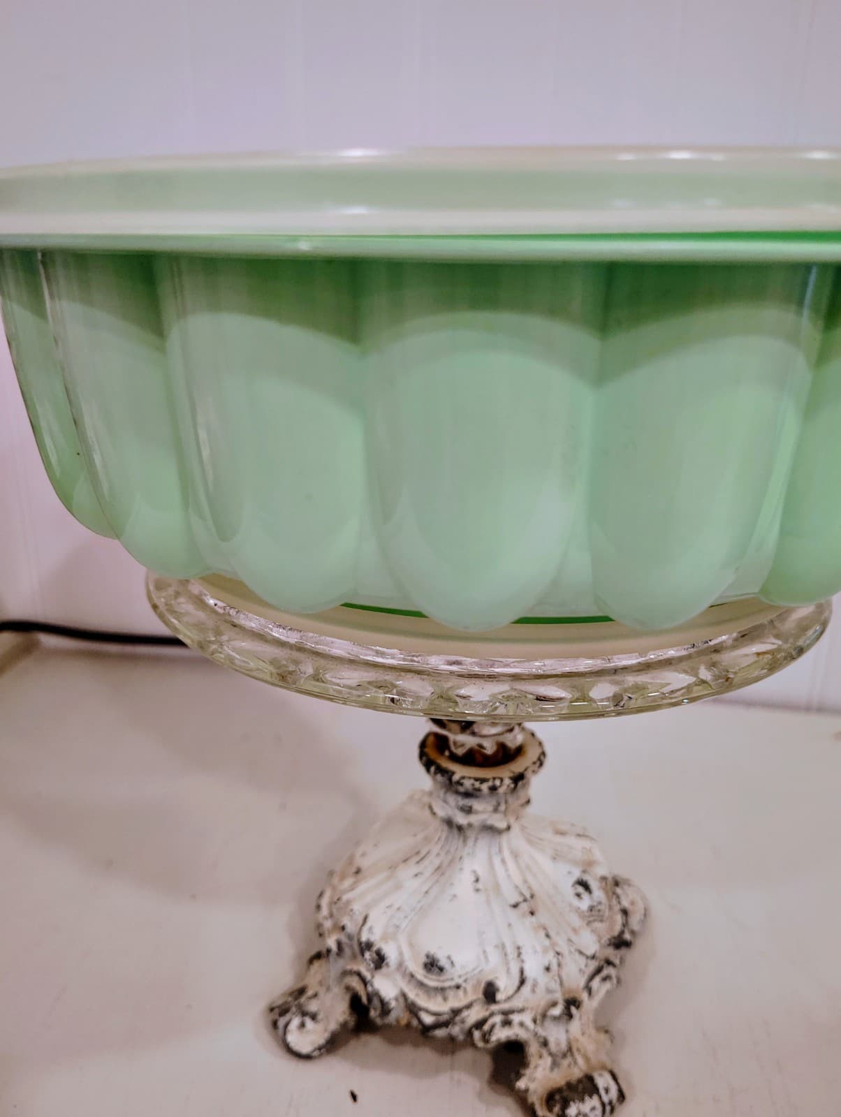 Tupperware Jel-Ring Jello Mold Vintage Mint Green - Thumbnail 4