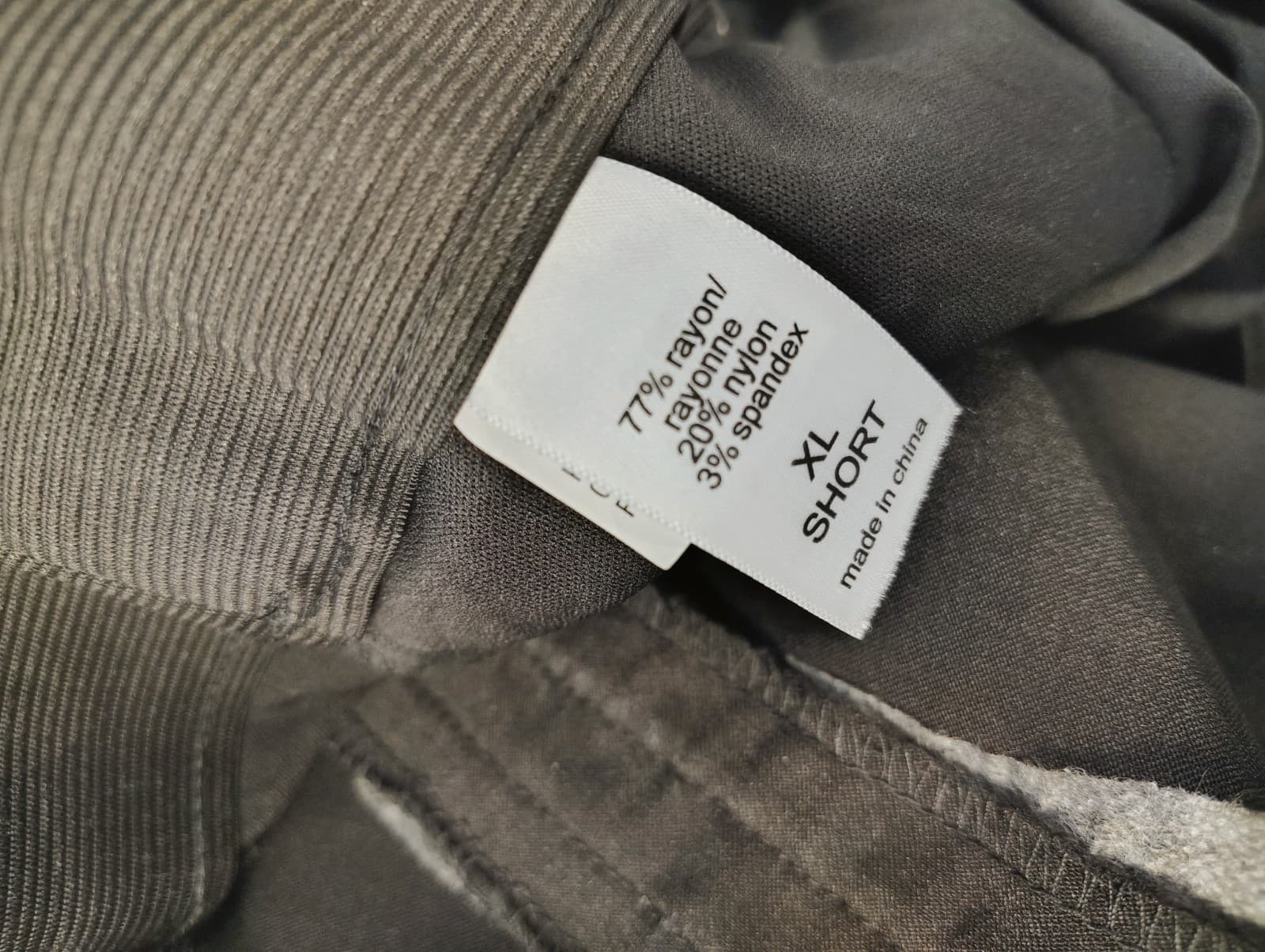 Maurices Black Dress Pants, Elastic Waist, Size XL Short - Thumbnail 6