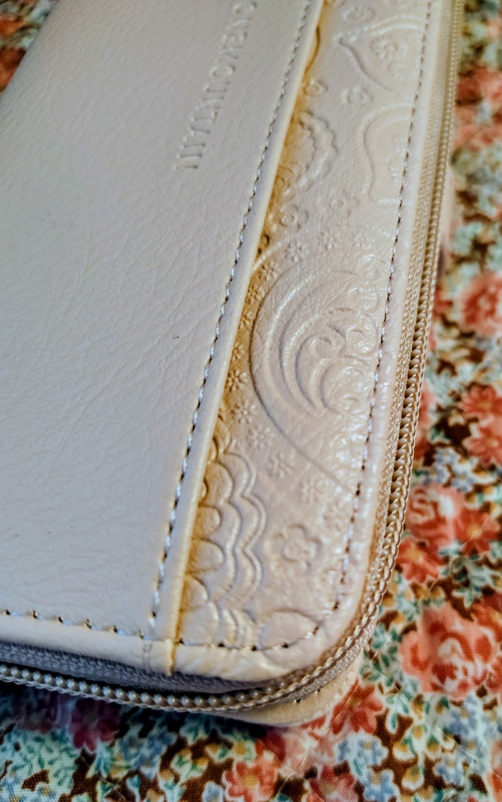 NWT Stone Mountain Blush Pink Previously Leather Wallet MSRP $88 - Thumbnail 7