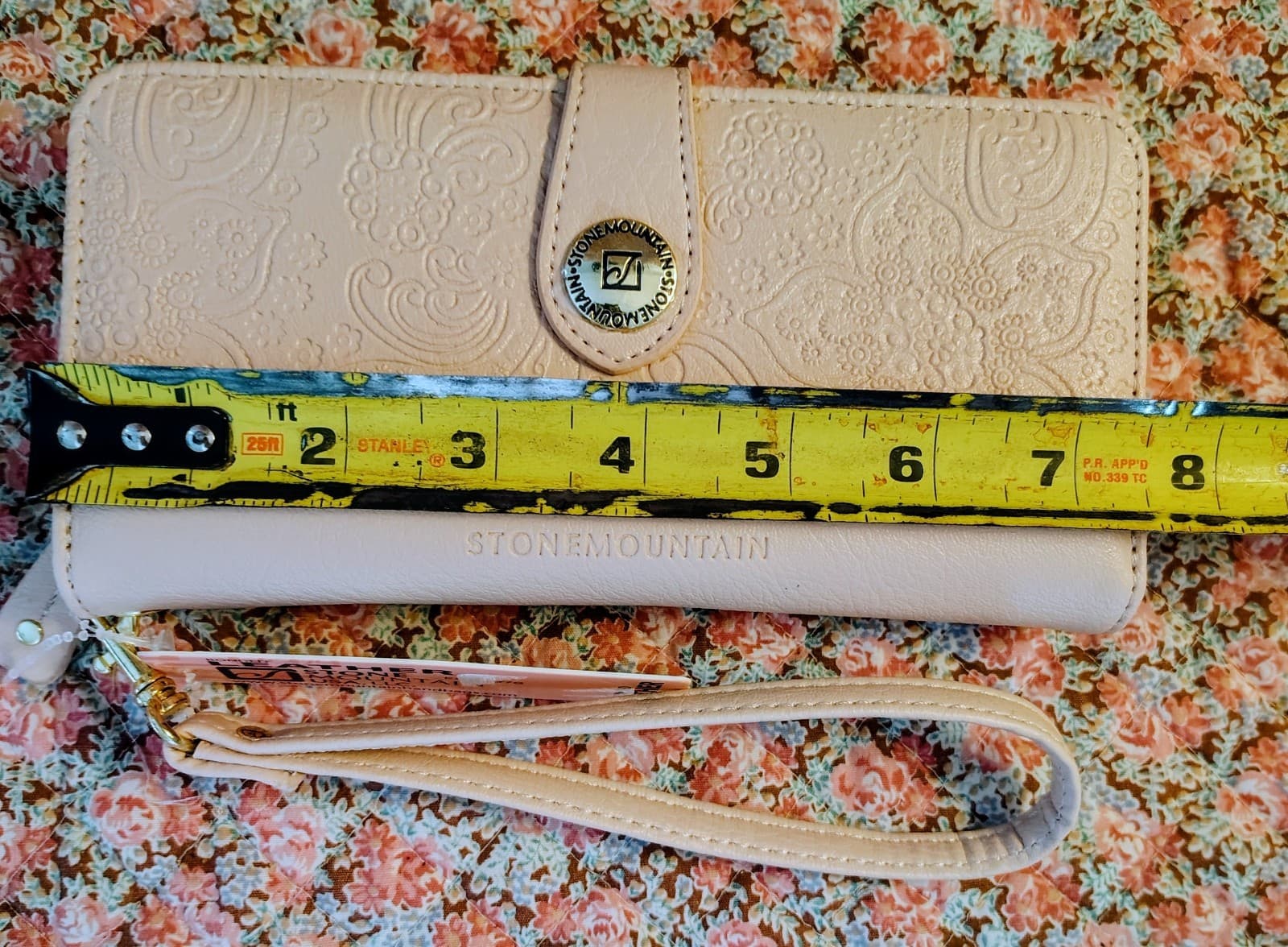 NWT Stone Mountain Blush Pink Previously Leather Wallet MSRP $88 - Thumbnail 12
