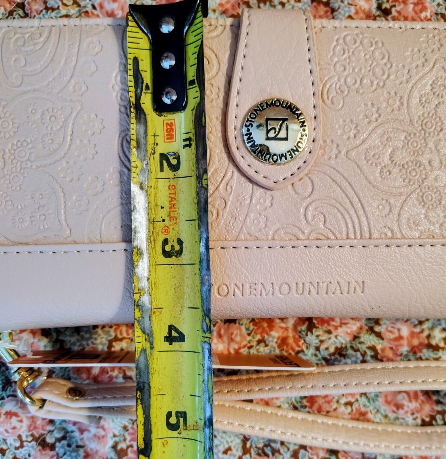 NWT Stone Mountain Blush Pink Previously Leather Wallet MSRP $88 - Thumbnail 13