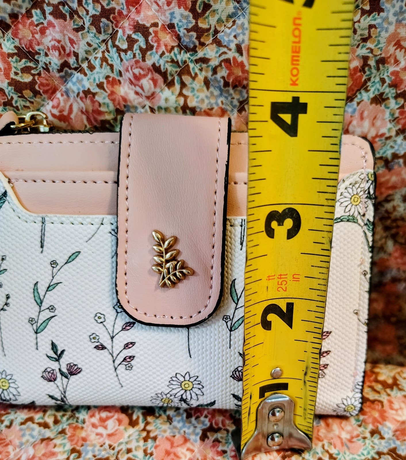 NWOT Floral Bifold Wallet RFID Blocking - Thumbnail 11