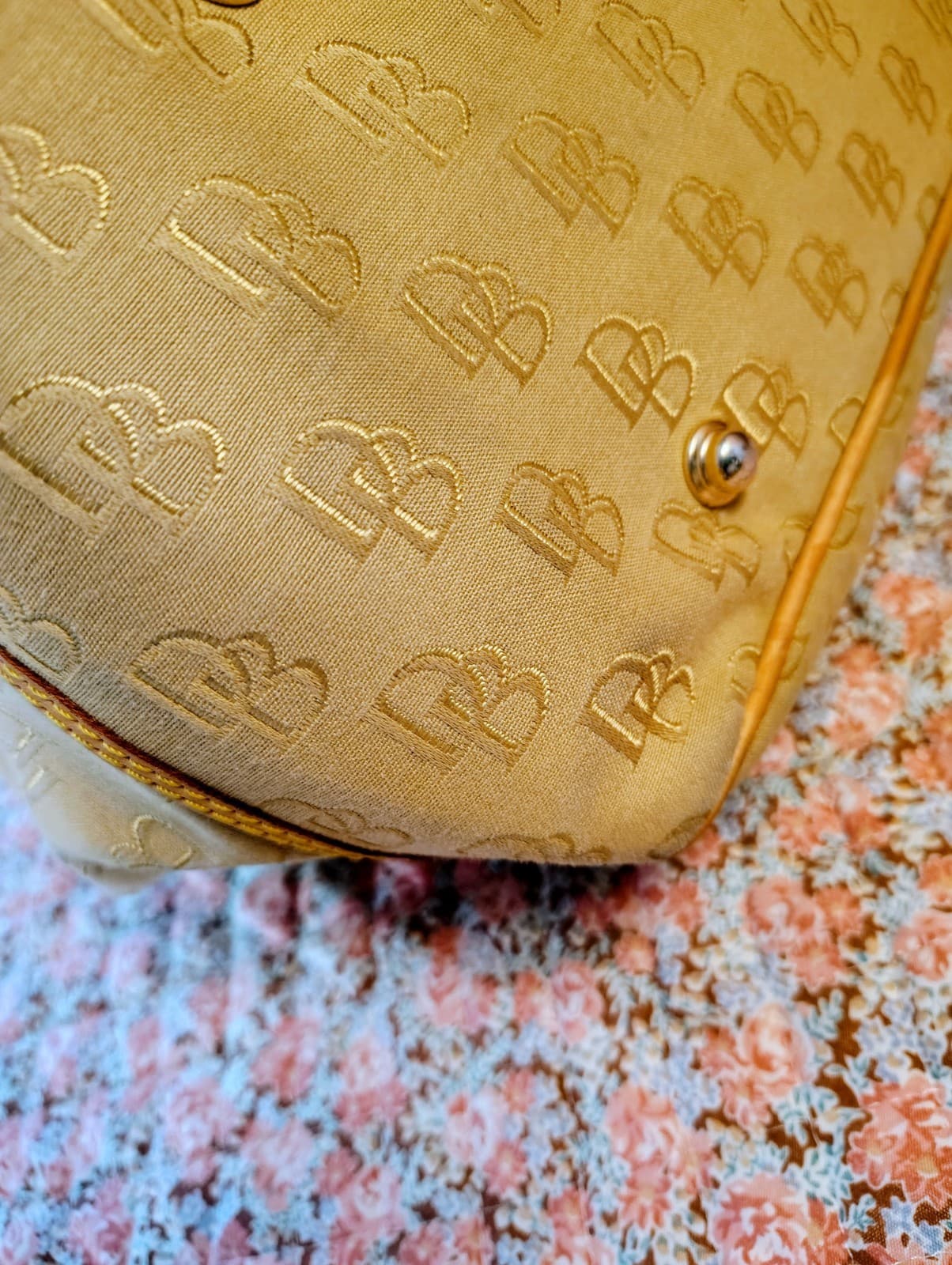 Dooney And Bourke Large Satchel Tote Bag, Duck Charm, COA - Thumbnail 14