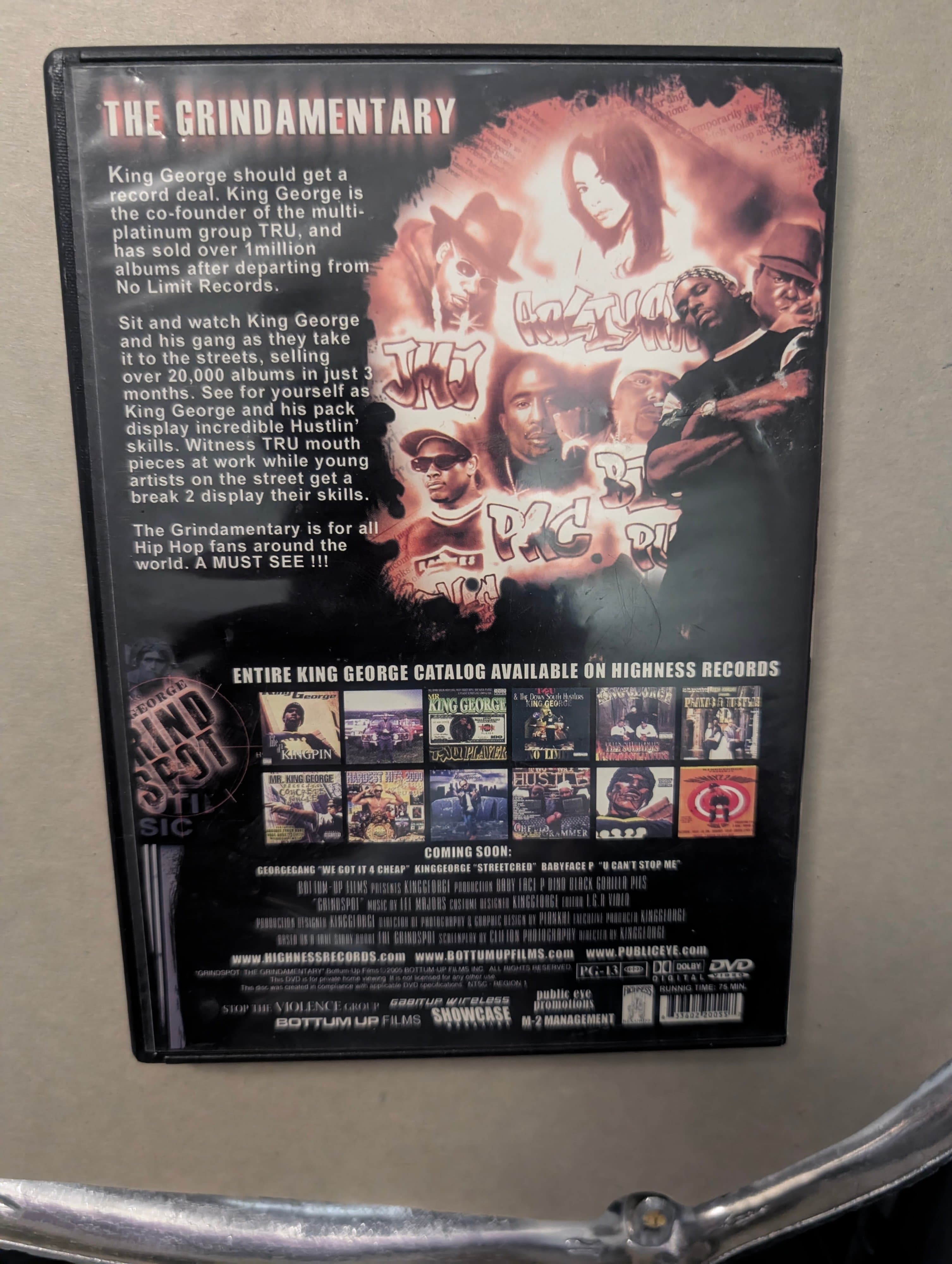 The Grindamentary KingGeorge Grind Spot DVD Movie + Soundtrack CD - Thumbnail 3