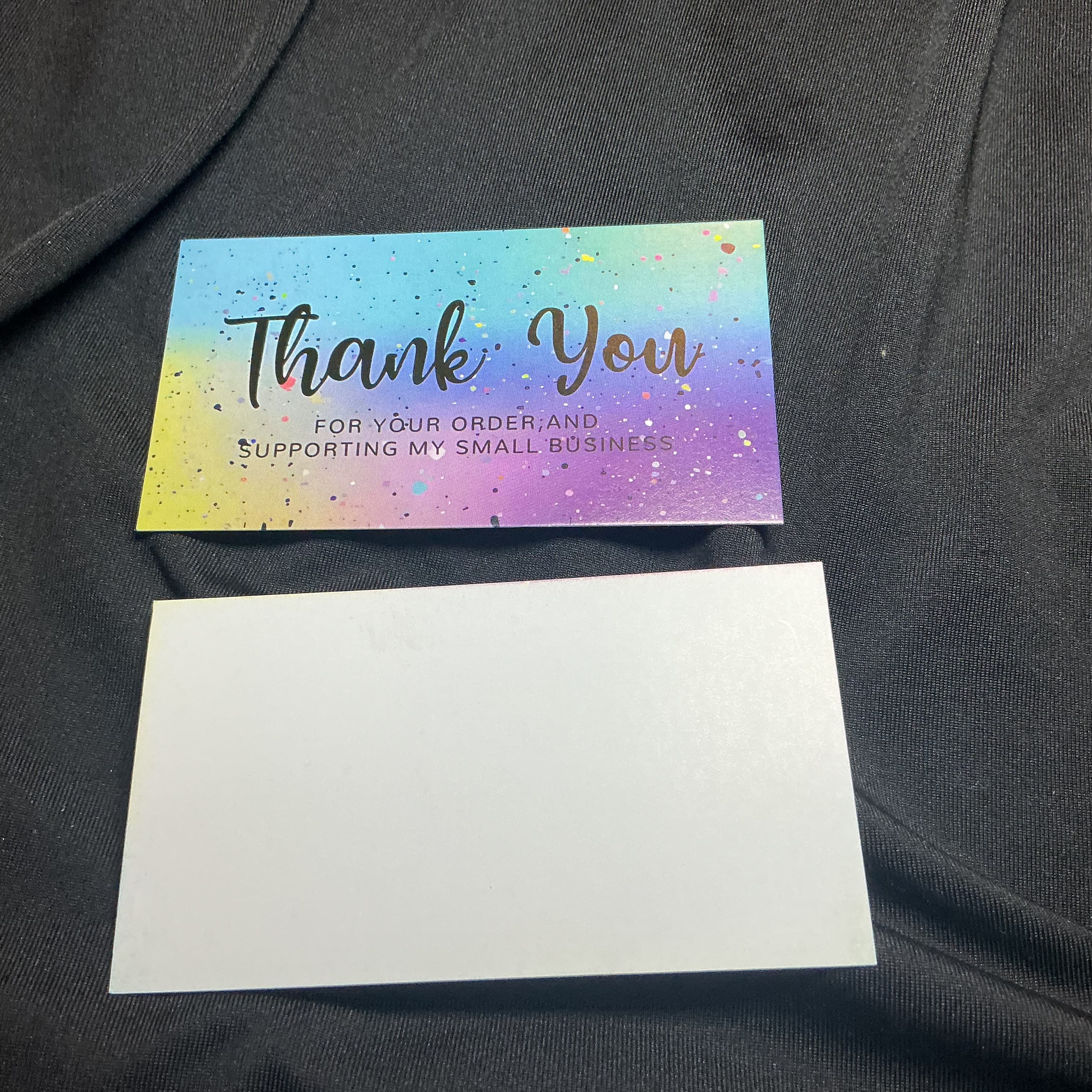 ★ 25 Rainbow Thank You Cards | Small Business Package Inserts | Boutique Supplies (Copy) (Copy) (Copy)