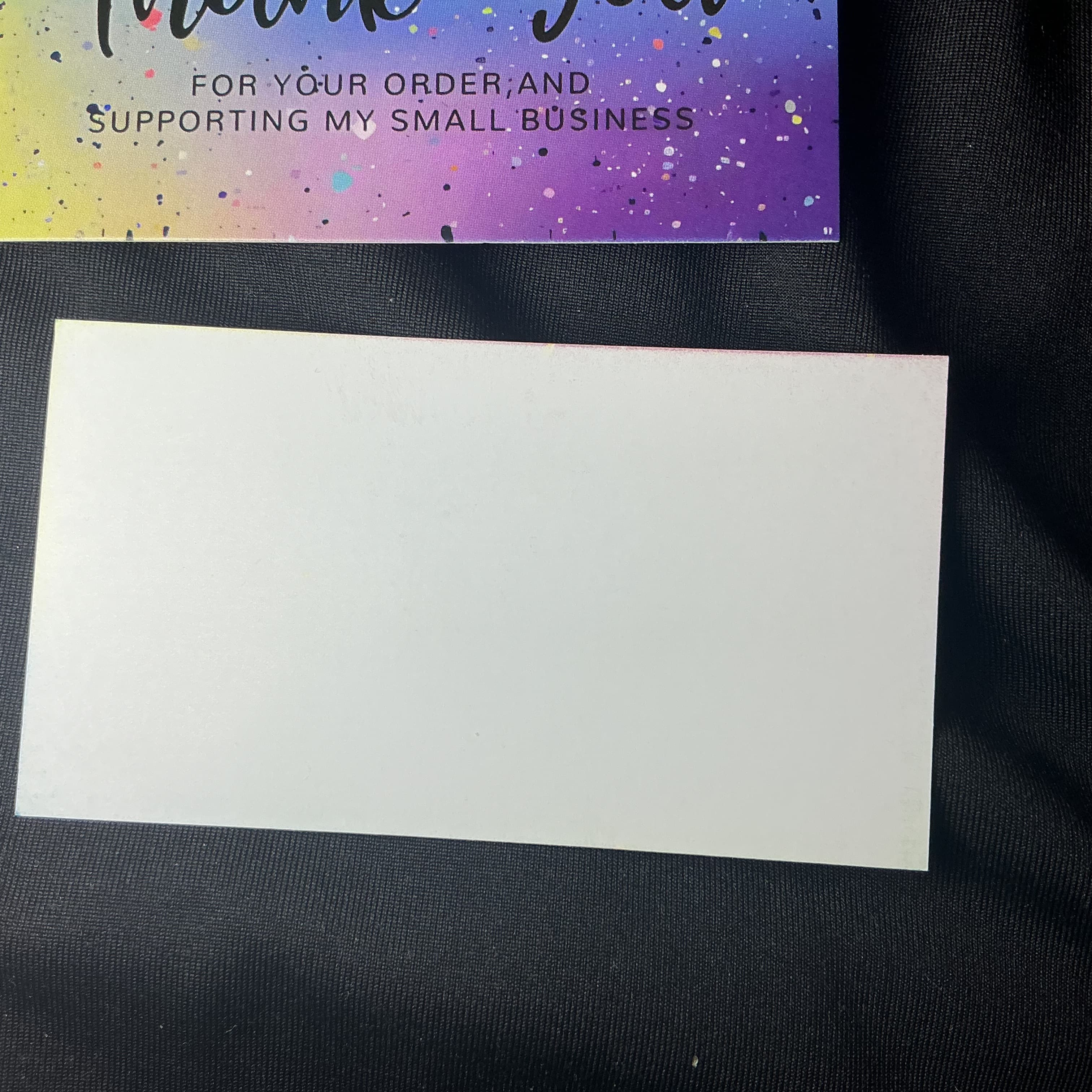 ★ 25 Rainbow Thank You Cards | Small Business Package Inserts | Boutique Supplies (Copy) - Thumbnail 4
