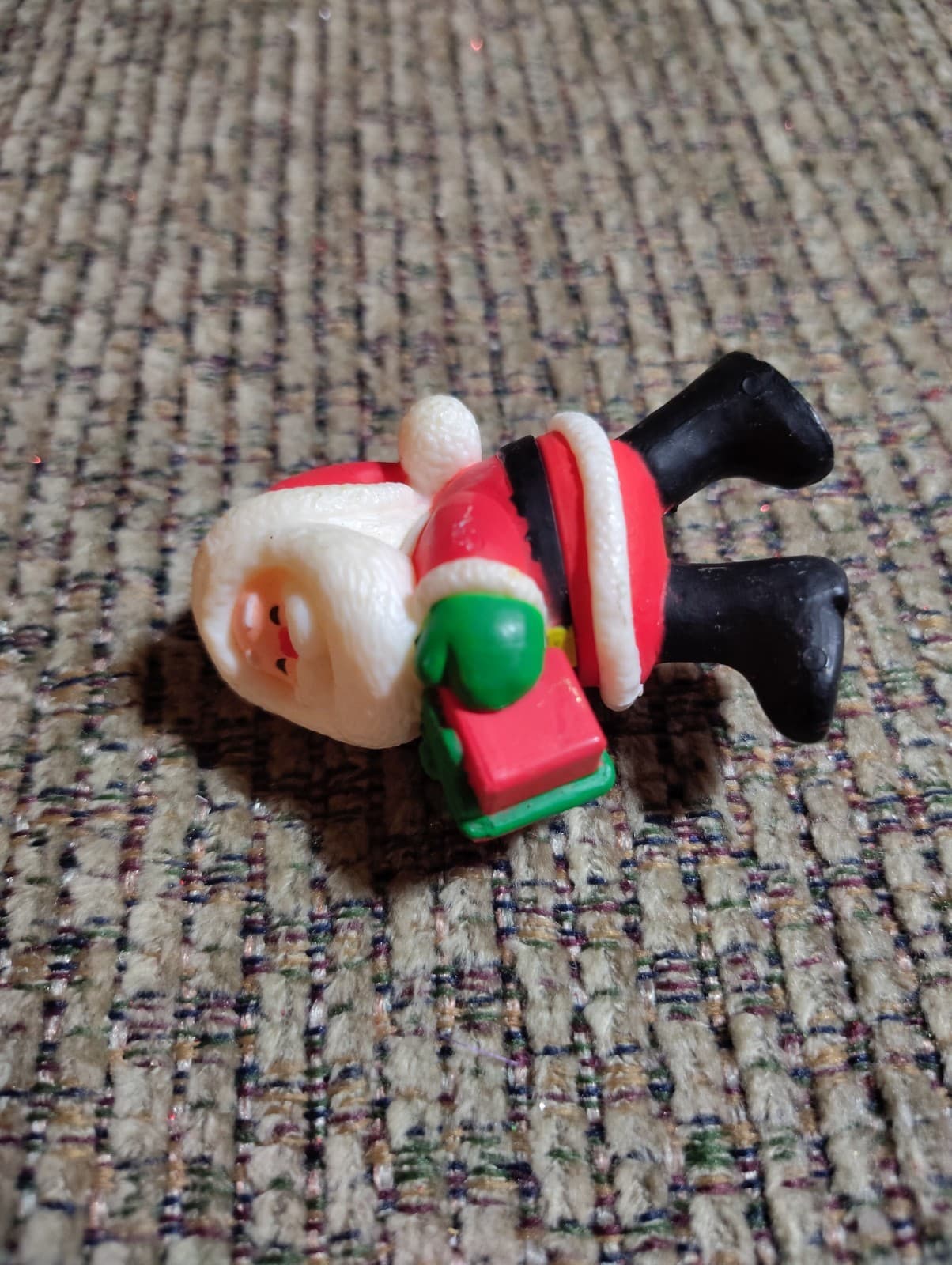 1980 Santa With Gift, Hallmark Merry Miniature.