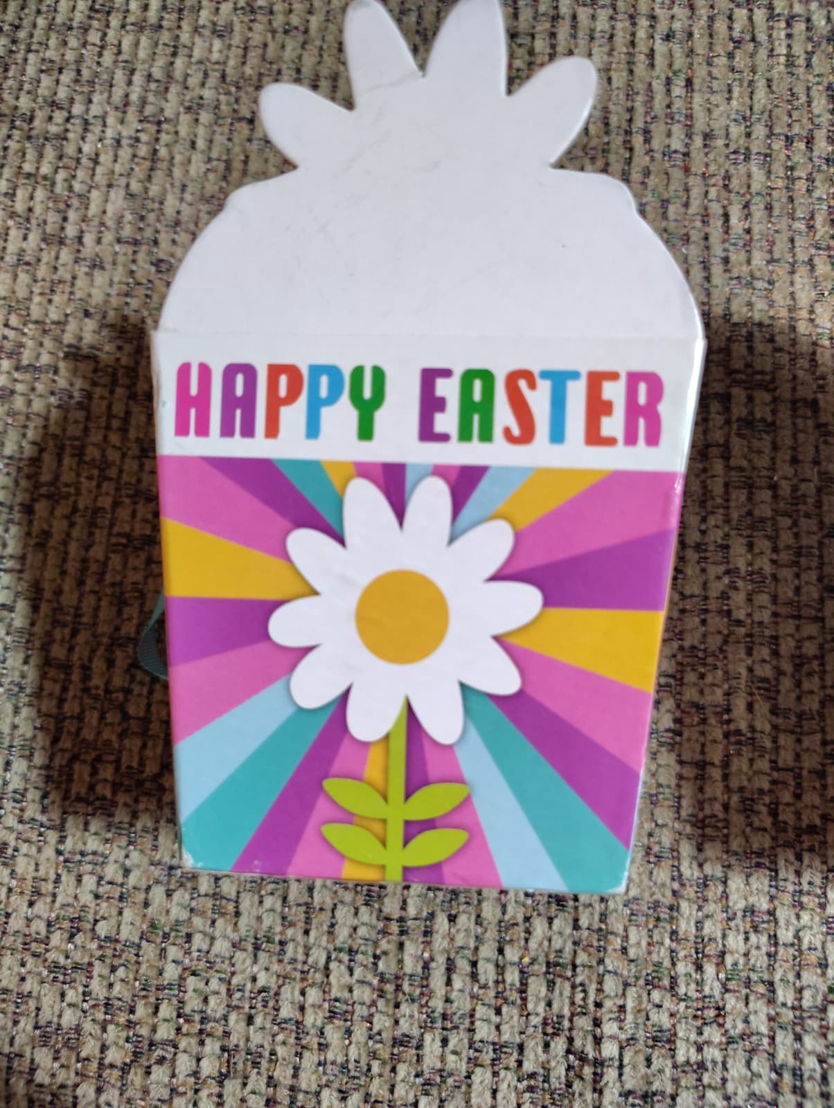 Colorful Easter Container, 4 By 6 Inches, Flower Design/Ladybug Design - Thumbnail 7