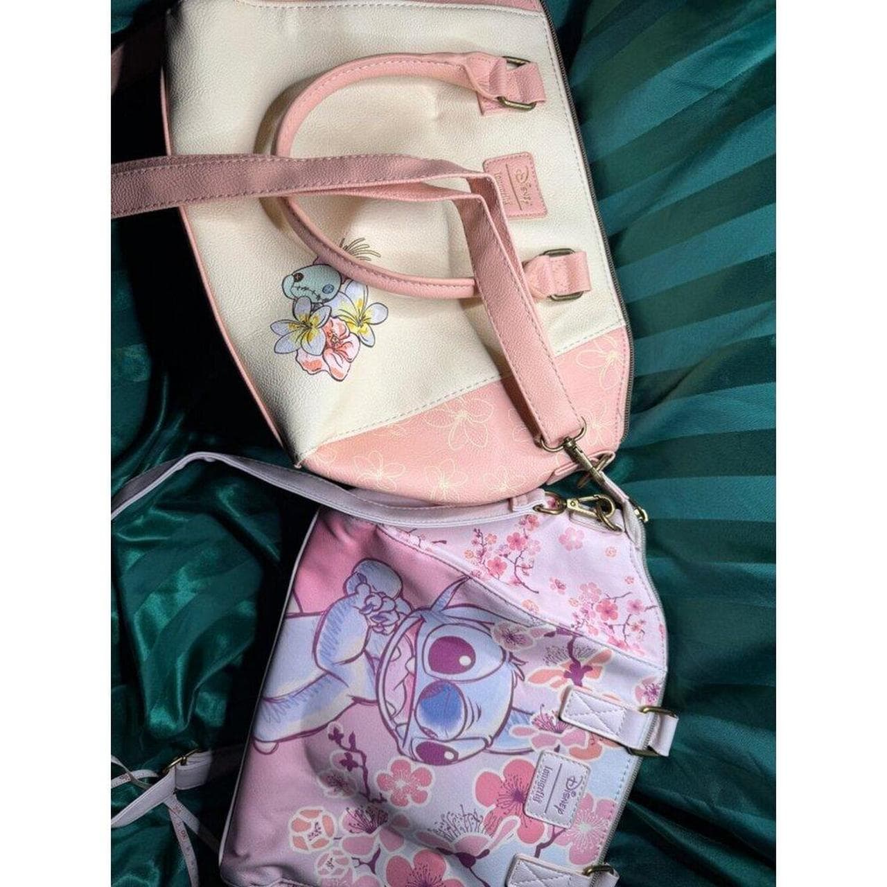 Loungefly Disney Stitch Handbags - Floral Patterns - Set of 2 - Thumbnail 2