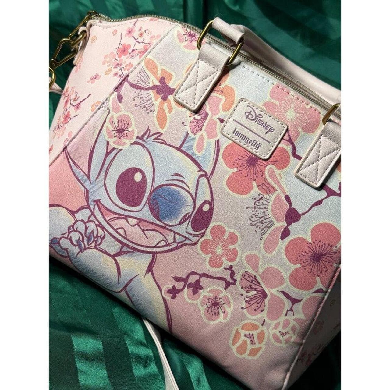 Loungefly Disney Stitch Handbags - Floral Patterns - Set of 2 - Thumbnail 6