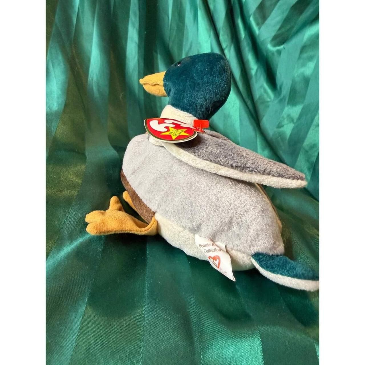 Ty Beanie Baby Jake the Drake Duck 1997 - Bundle Discounts Available! - Thumbnail 2