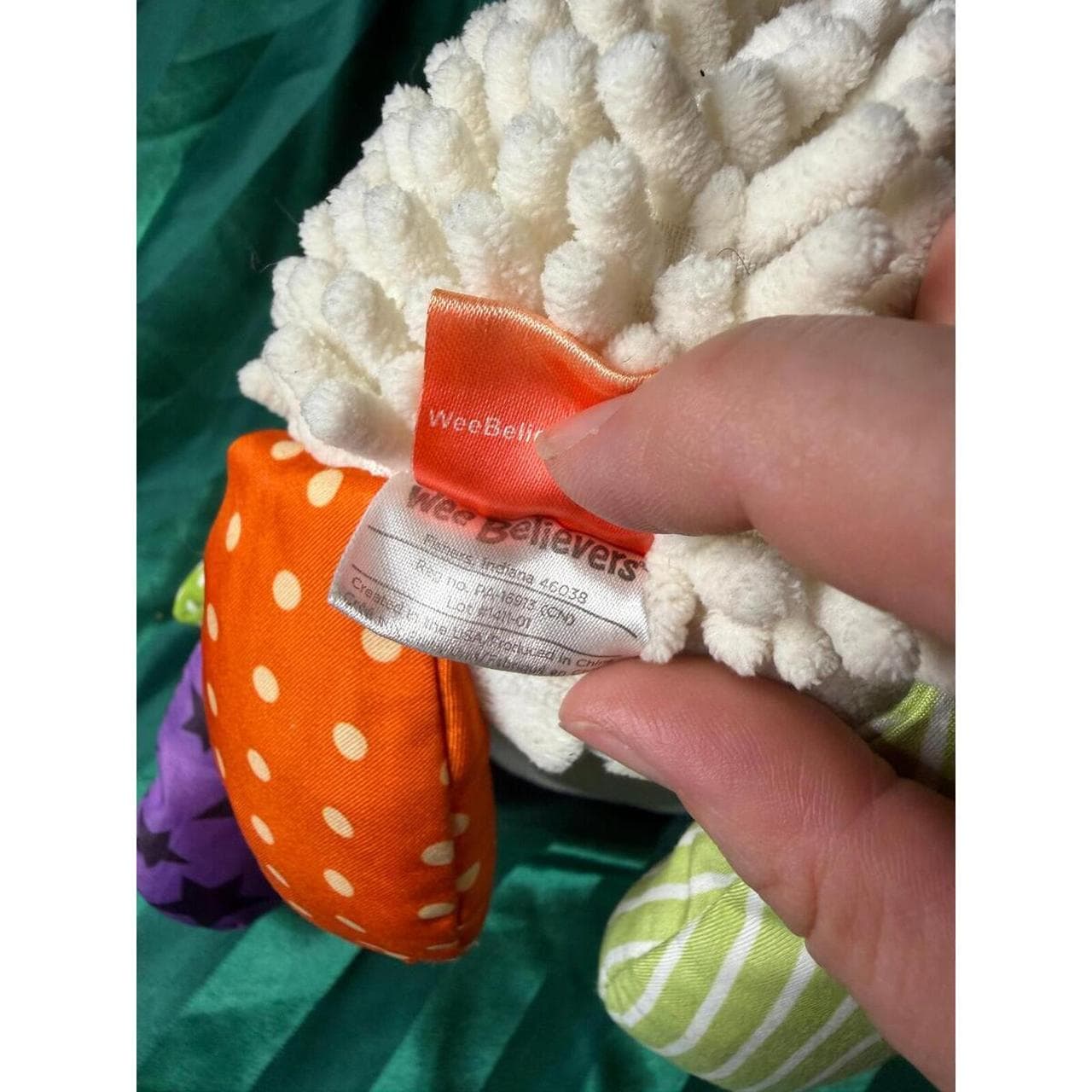 Wee Believers Multicolor Plush Sheep Toy - Bundle Discounts Available! - Thumbnail 3