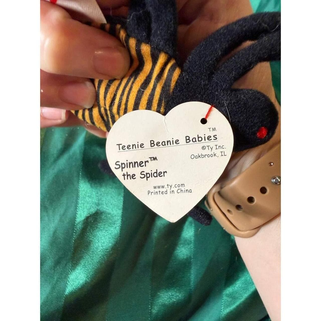 Ty Teenie Beanie Babies Spinner the Spider Plush - Bundle & Save! - Thumbnail 2