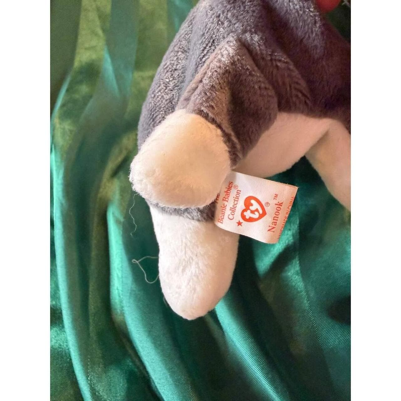 Ty Beanie Babies Nanook Plush Dog 1996 - Bundle Discounts Available! - Thumbnail 5