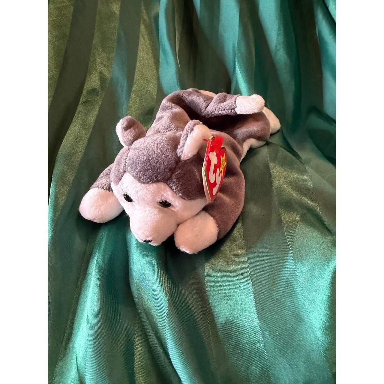 Ty Beanie Babies Nanook Plush Dog 1996 - Bundle Discounts Available! - Thumbnail 4