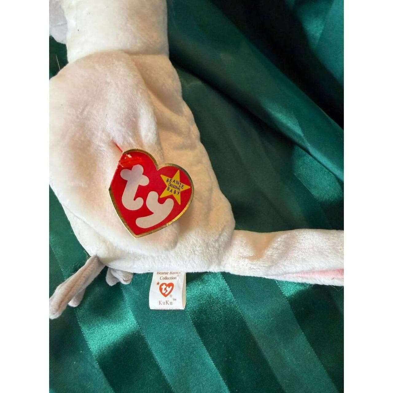 Ty Beanie Babies Kuku Cockatoo Plush 1997 - Bundle Discounts Available! - Thumbnail 2