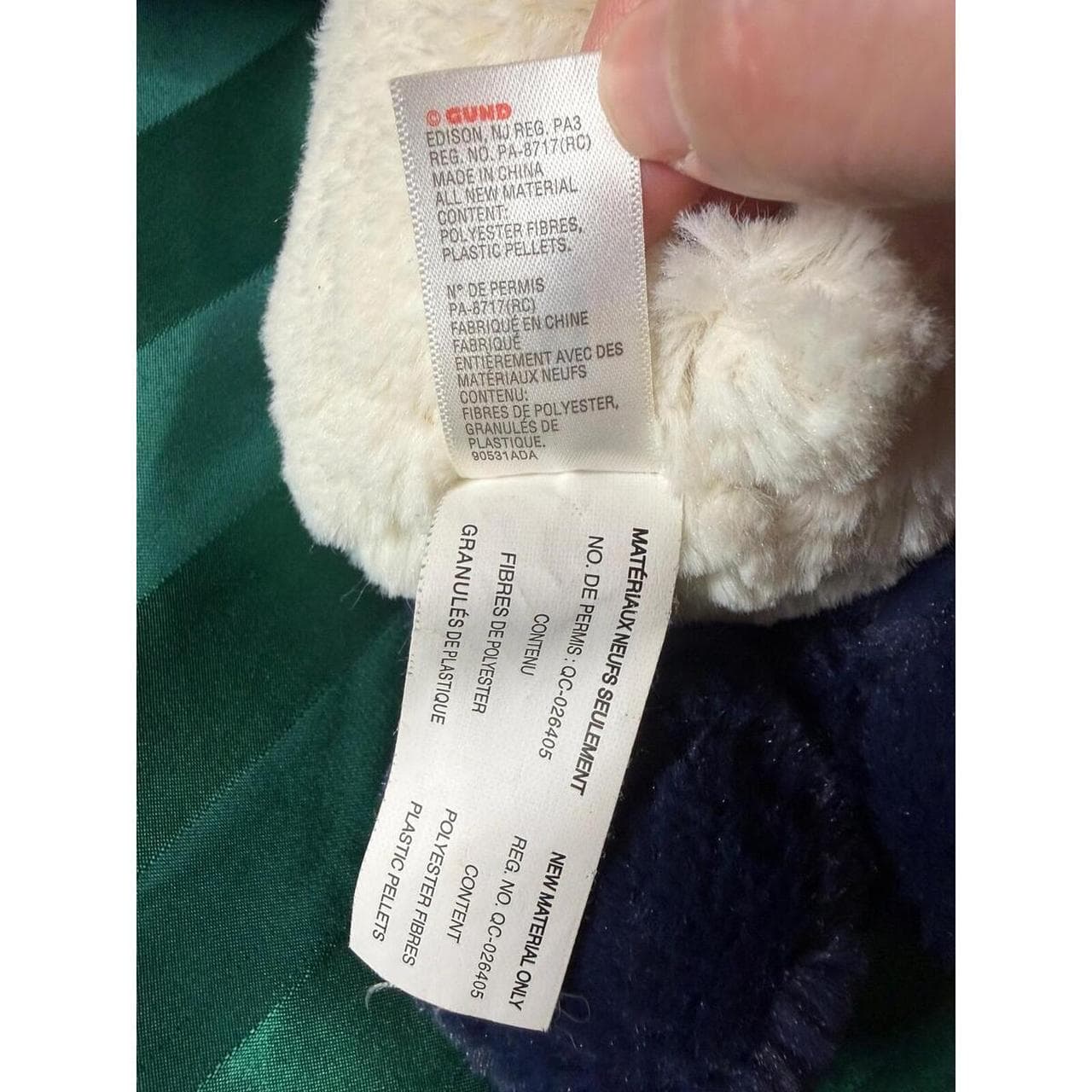 Baby GUND Toothpick Panda Plush Toy - Bundle Discounts Available! - Thumbnail 5