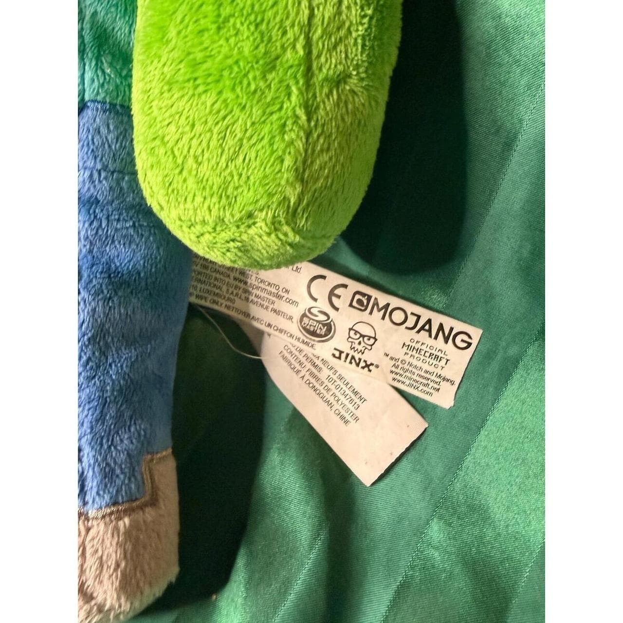 Minecraft Zombie Plush by JINX - Official Mojang Toy - Thumbnail 4