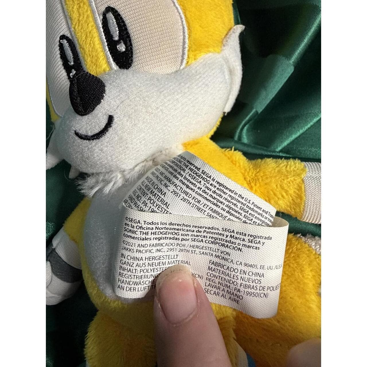 Sonic the Hedgehog Miles Tails Prower 7" Plush Stuffed Animal - Thumbnail 5