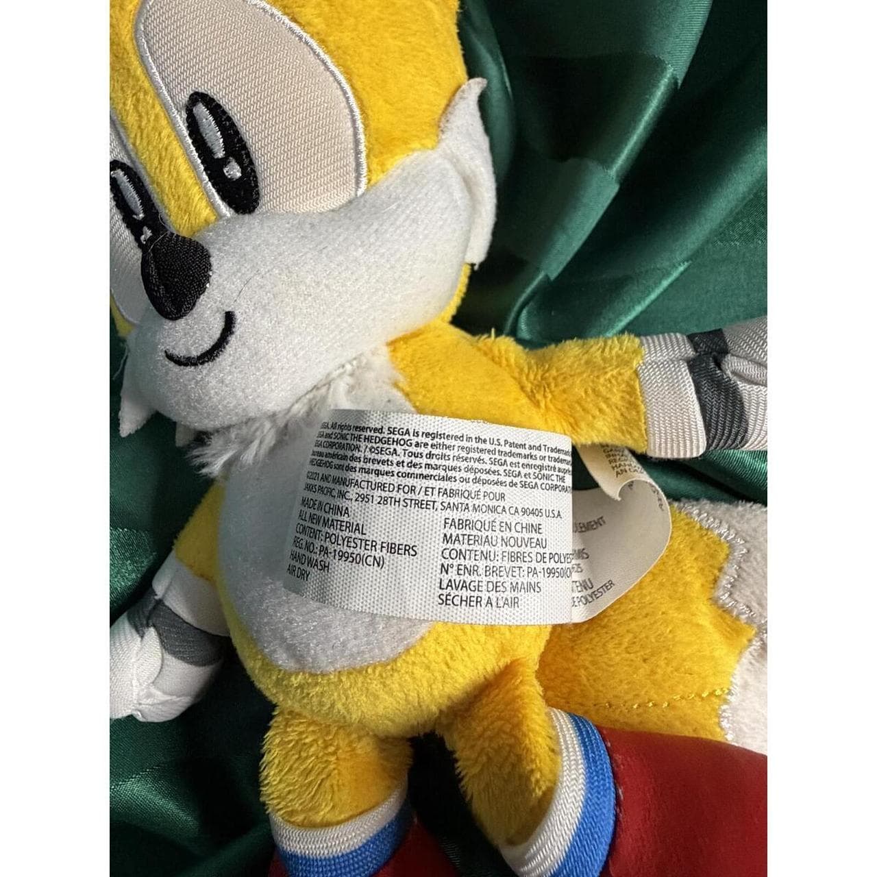 Sonic the Hedgehog Miles Tails Prower 7" Plush Stuffed Animal - Thumbnail 4