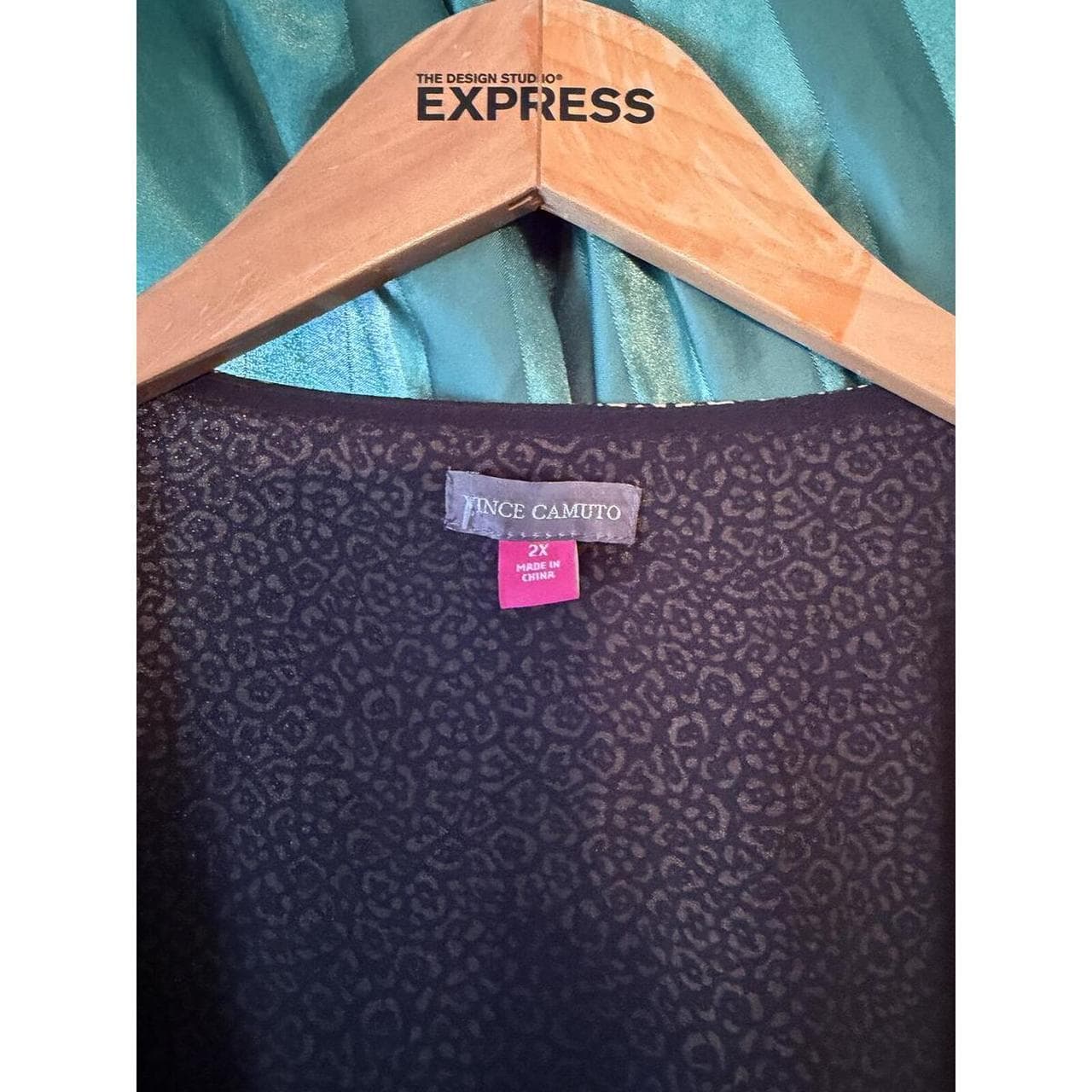 Vince Camuto Leopard Print Kimono Cardigan - Thumbnail 2