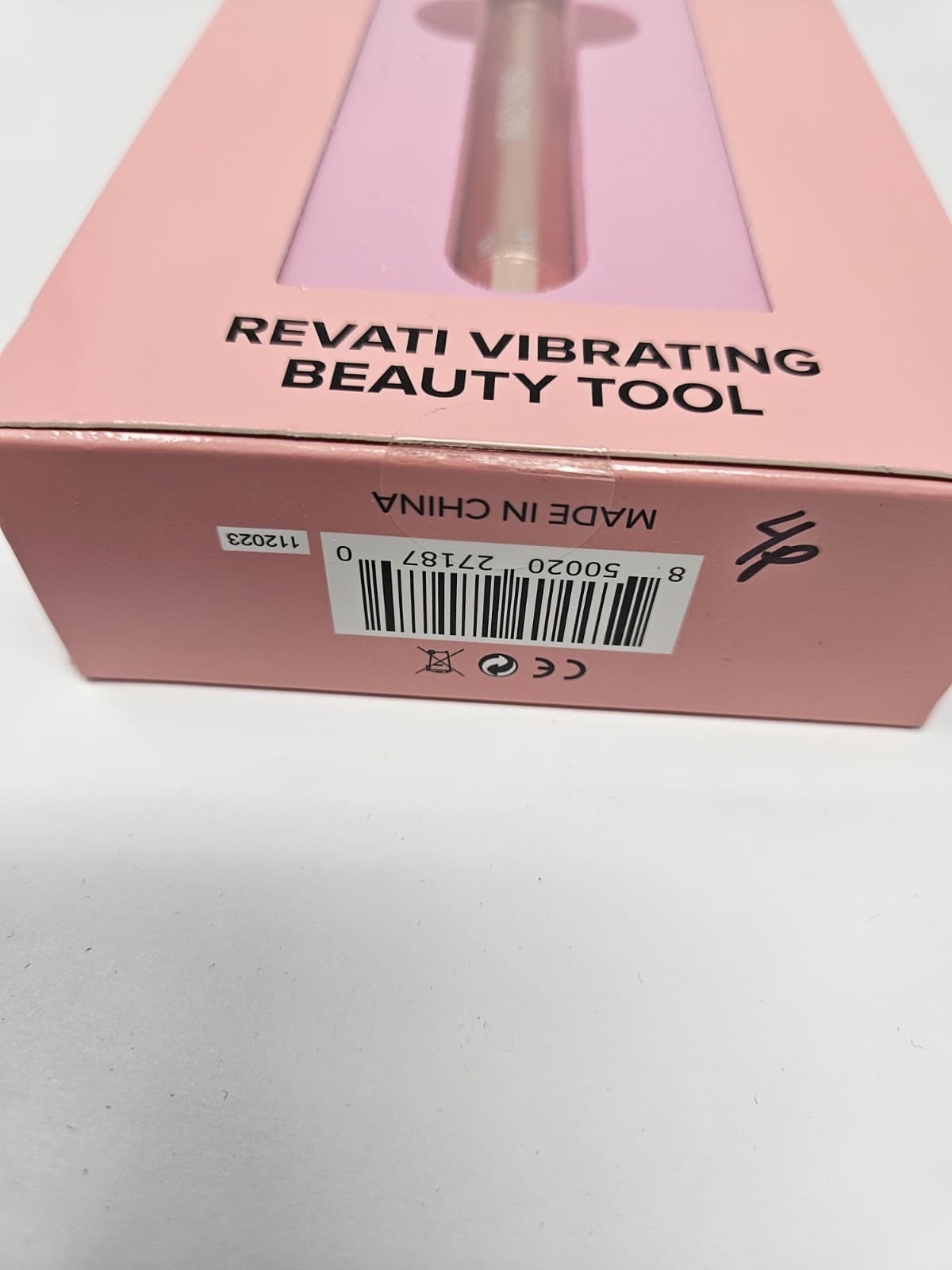 Curateur Skin Gym Revati Rose Quartz Vibrating Massage Beauty Tool (NEW SEALED) - Thumbnail 3