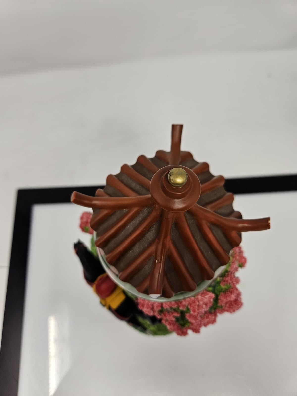 RARE Vintage Disney Mulan Snow Globe Music Box, Works Damaged* - Thumbnail 7