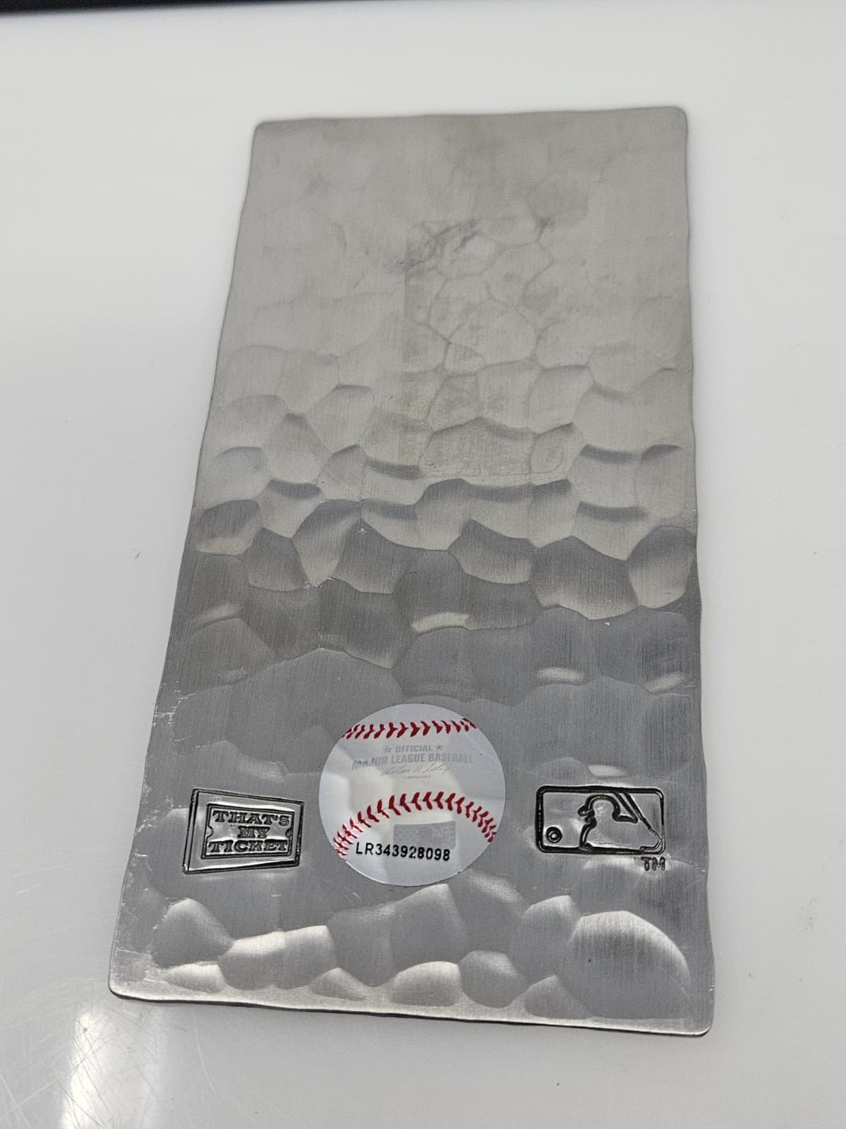 1995 Sept. 6th Baltimore Orioles Vs California Angels Baseball Metal Ticket - Thumbnail 2