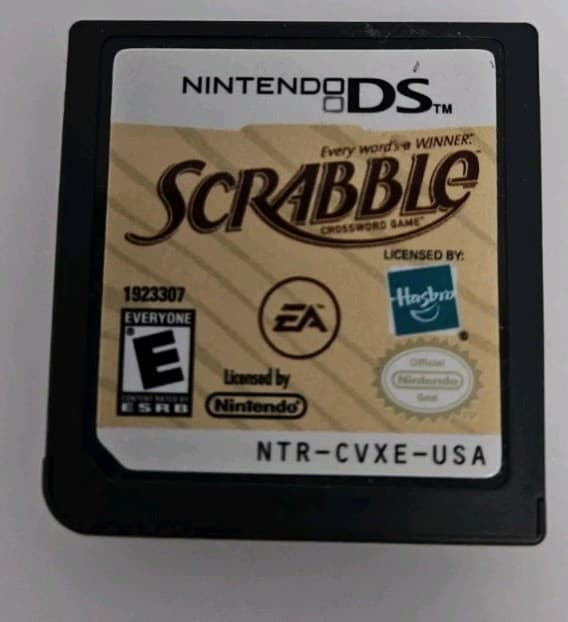 Scrabble Nintendo DS Game Cartridge only Tested