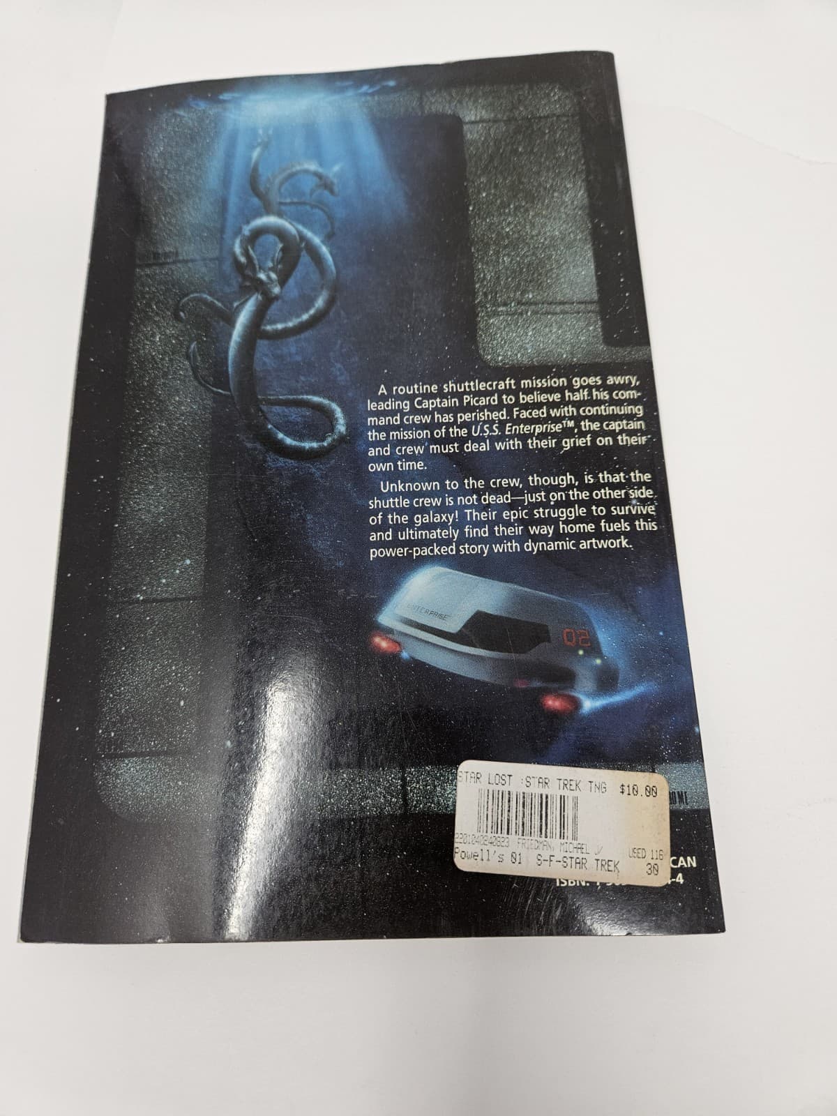 DC Star Trek Next Generation Star Lost (1993) Free Ship - Thumbnail 2