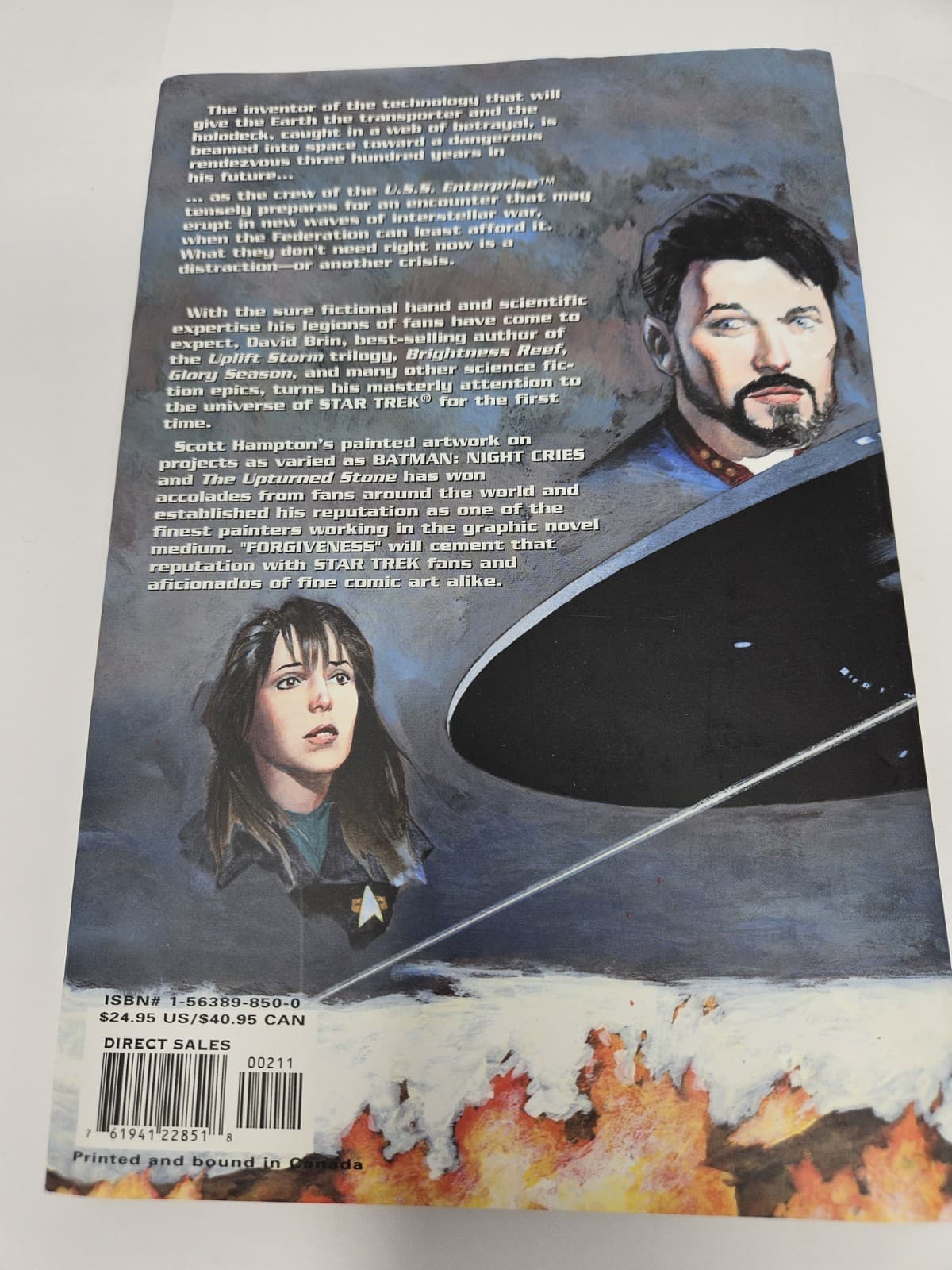 Star Trek: Next Generation - Forgiveness HC (Wildstorm 2001) - Thumbnail 2