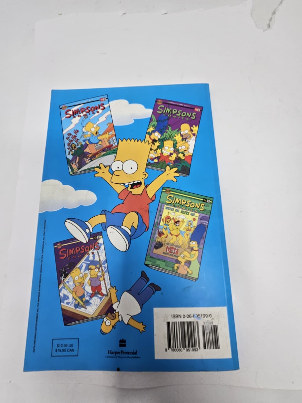 1995 & 1996 HARPER MATT GROENING FIRST EDITION SIMPSONS COMICS SIMPSORAMA - Thumbnail 2