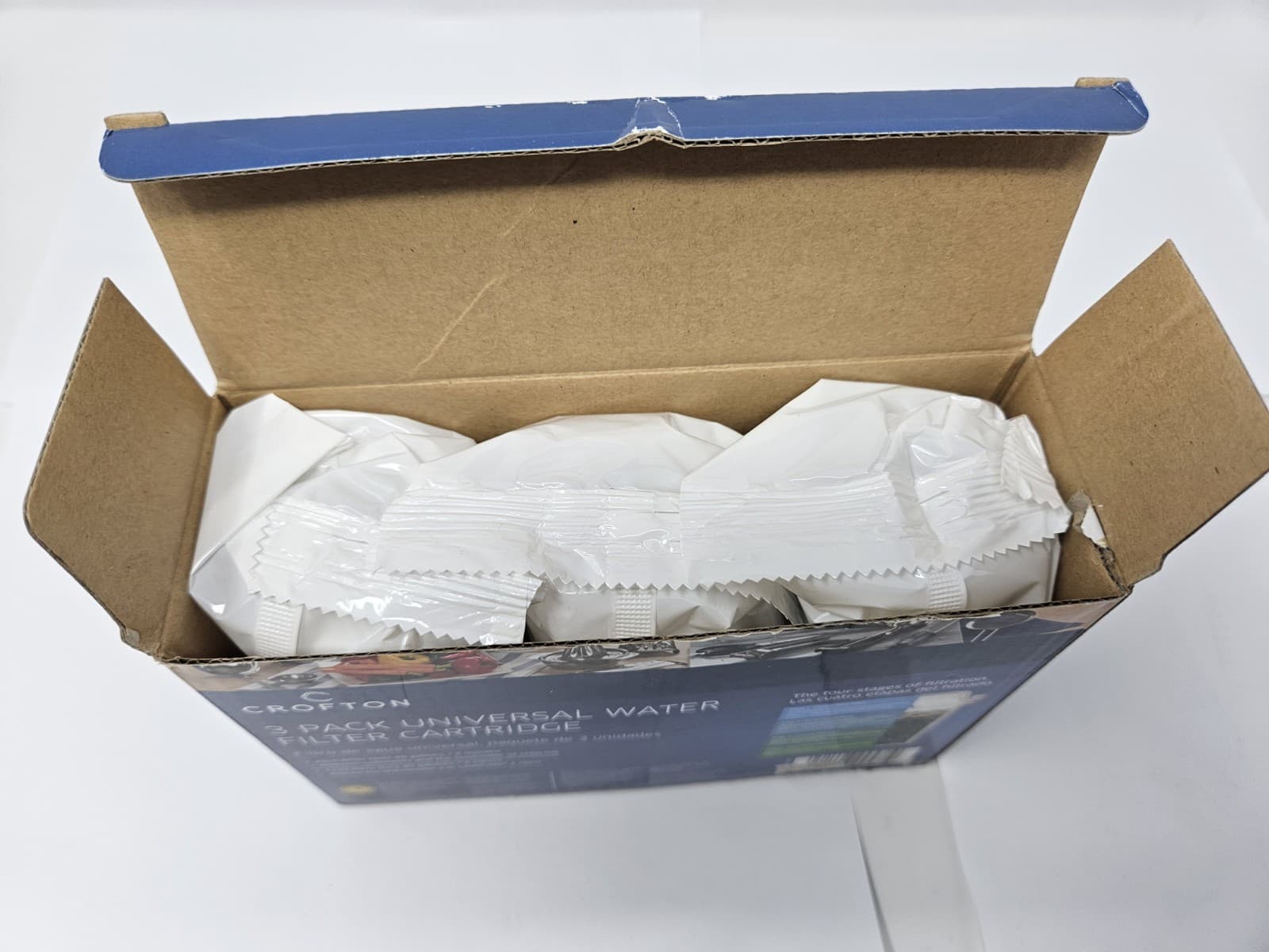 3 Pack (Crofton) Universal Water Filter Cartridges Sealed - Thumbnail 2