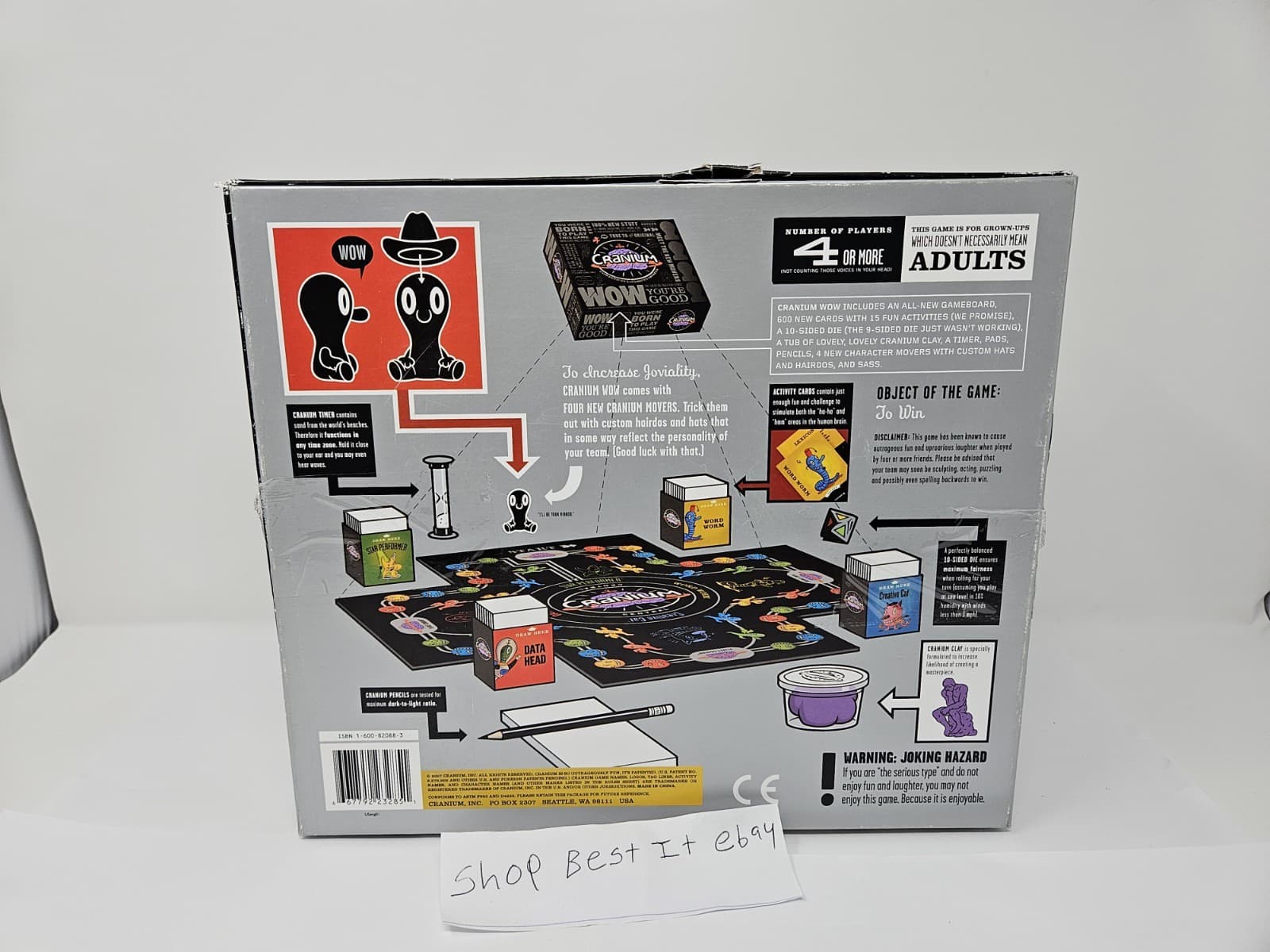 (Cranium) Wow You're Good Board Game 2007 Cranium Games Complete - Thumbnail 2