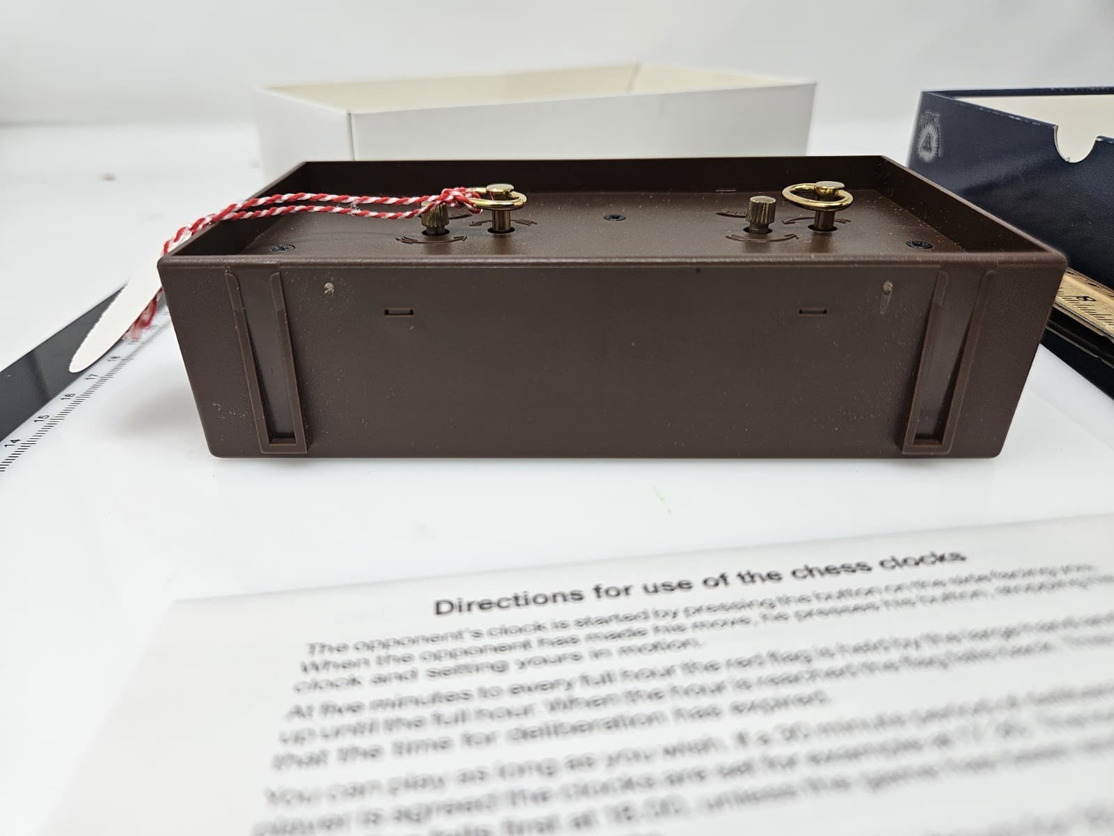 Vintage Jerger Chess Timer, In Box Unused - Thumbnail 7