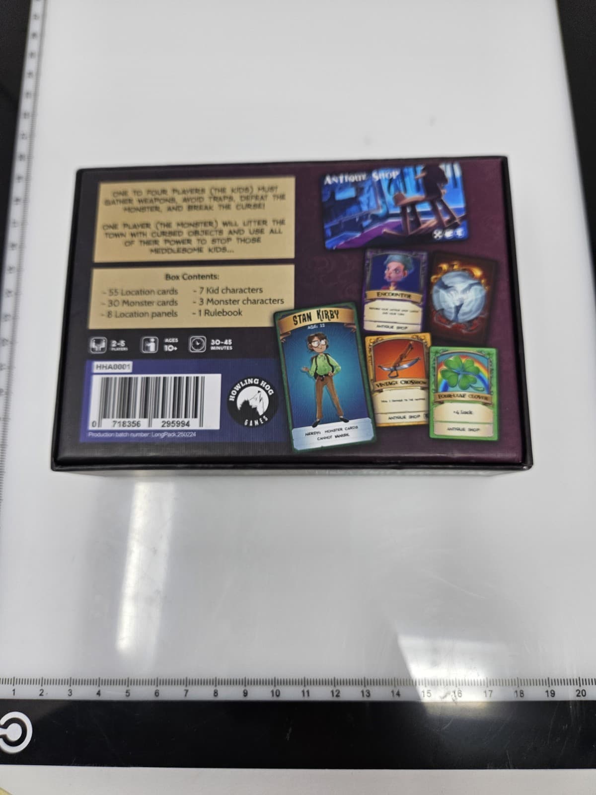 Howling Hog Card Game Curse of the Misfortune Lane Box NM - Thumbnail 2