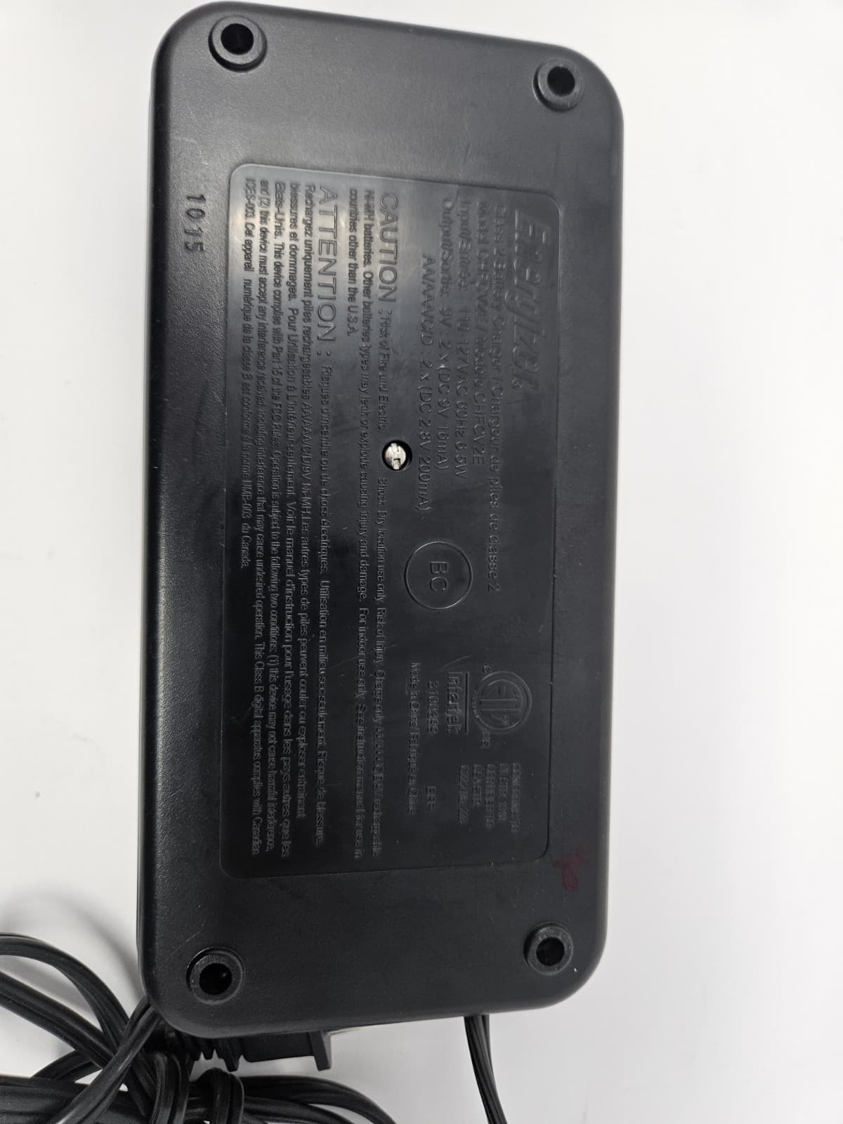Energizer CHFCV2 Battery Charger AA/AAA/C/D/9V/NiMH Free Ship - Thumbnail 3