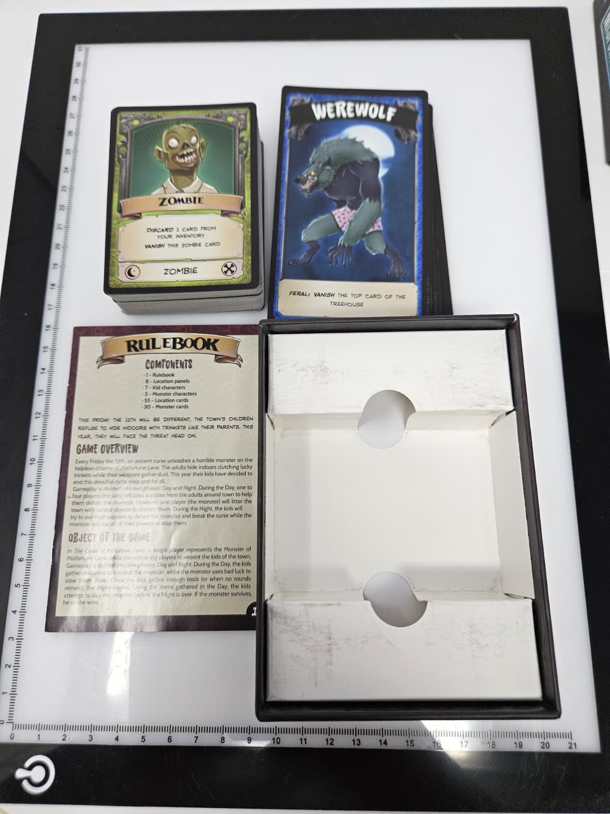 Howling Hog Card Game Curse of the Misfortune Lane Box NM - Thumbnail 4